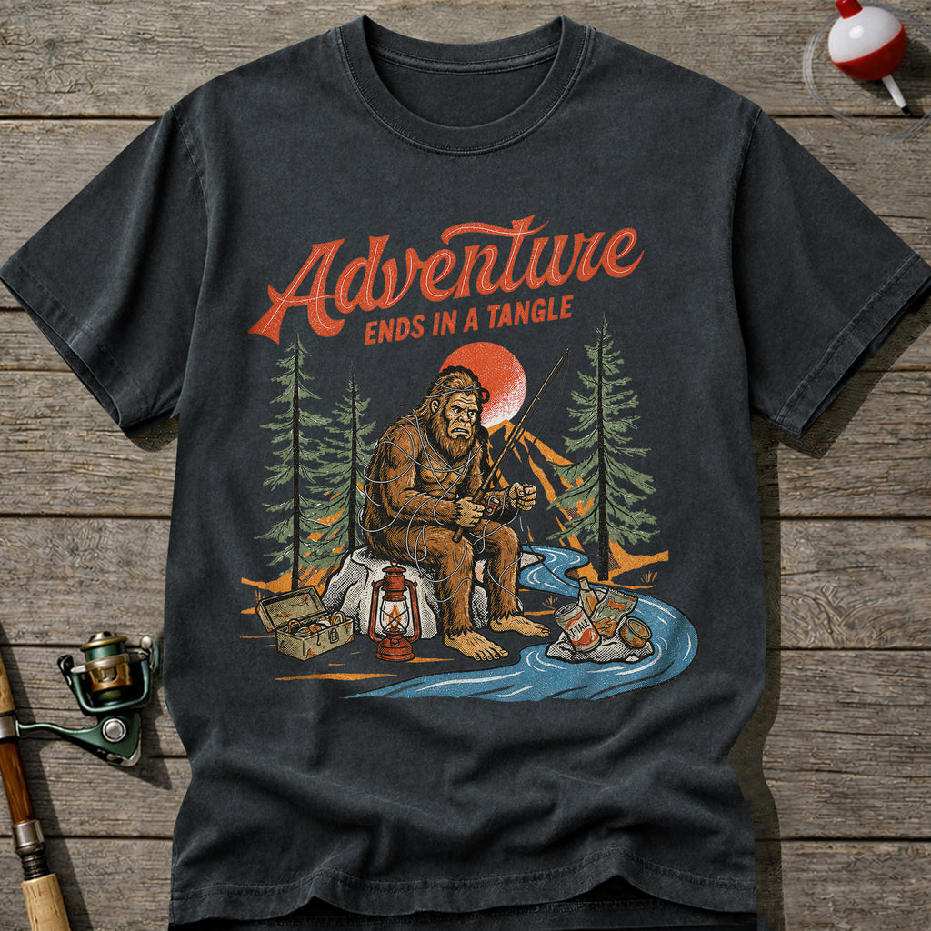 Bigfoot Fisherman T-shirt