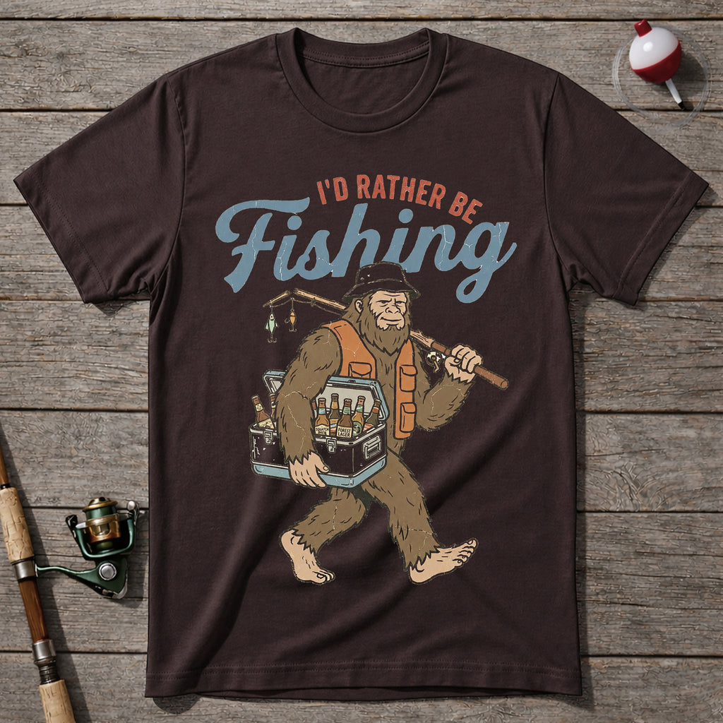 I'D Rather Be Fishing T-Shirt
