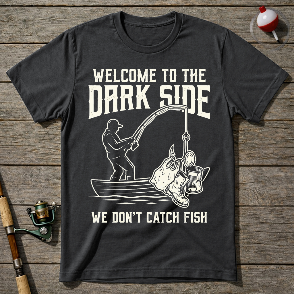 Dark Side T-Shirt — Charcoal