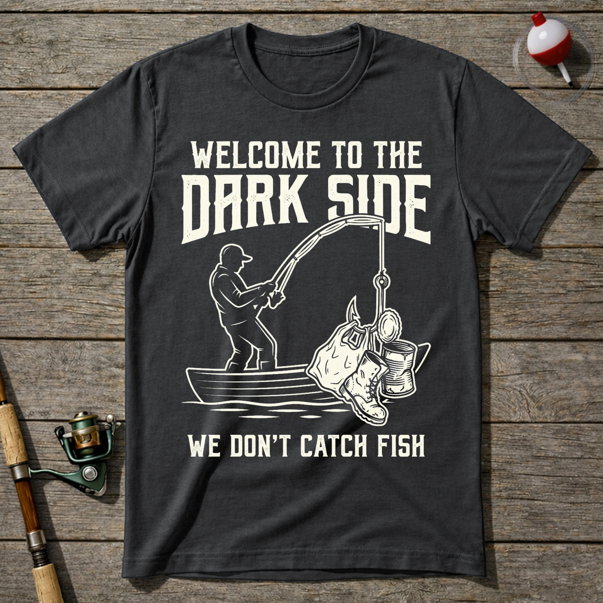 Dark Side T-Shirt — Charcoal