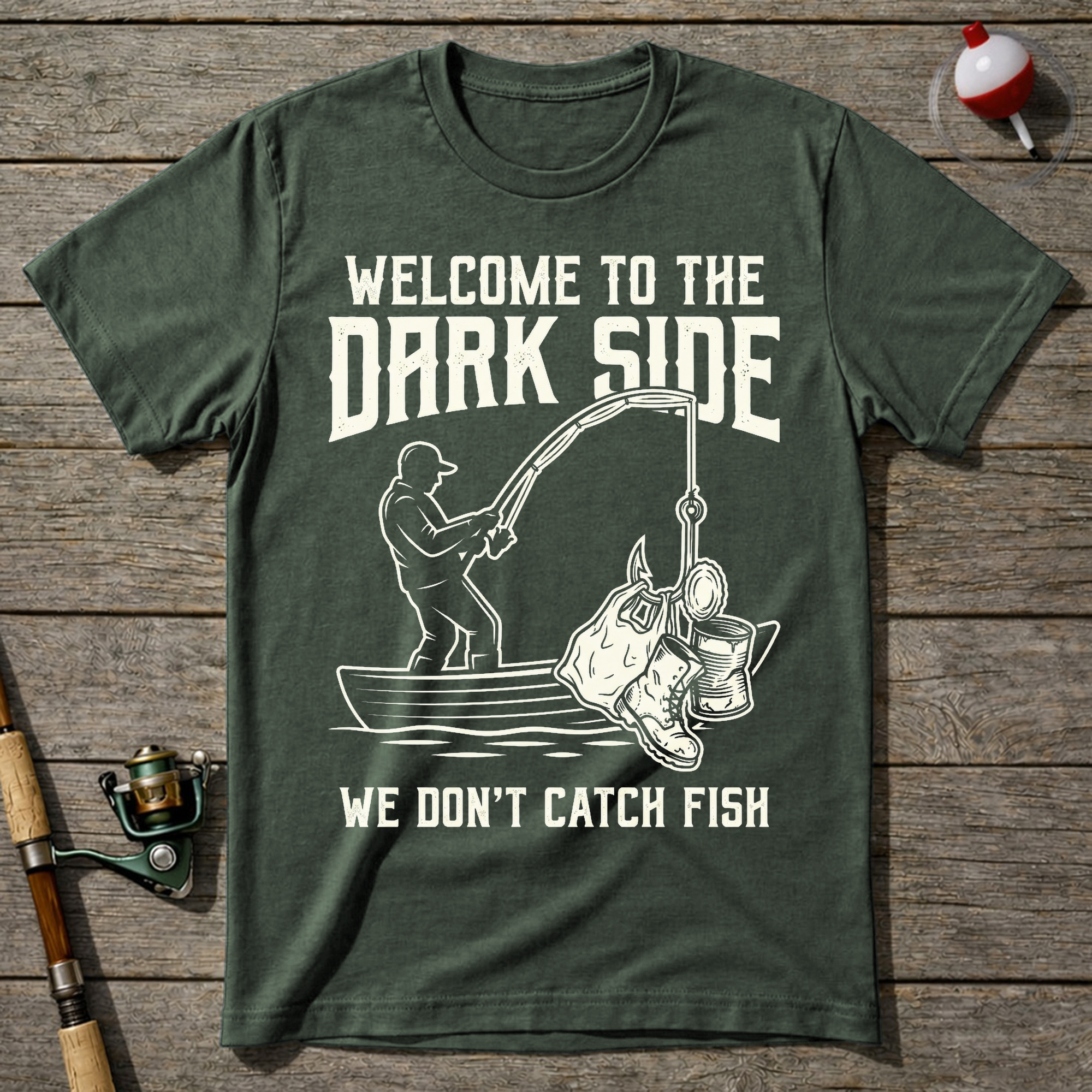 Dark Side T-Shirt — Military Green