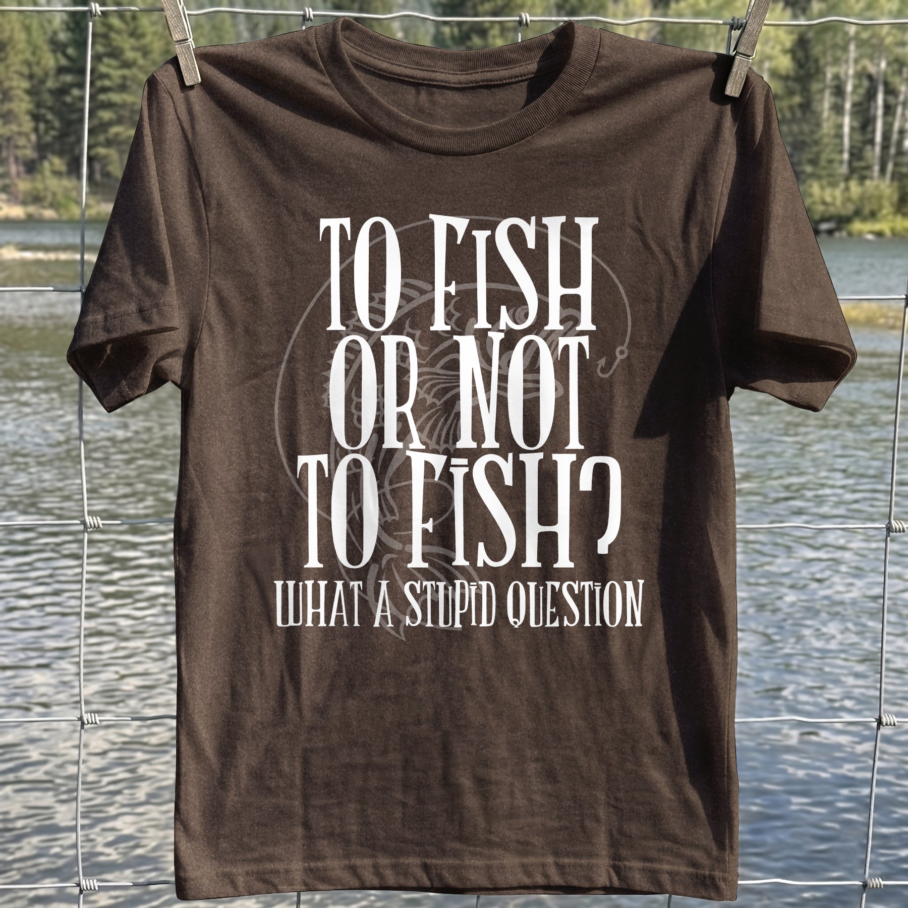 To Fish Or Not Tshirt