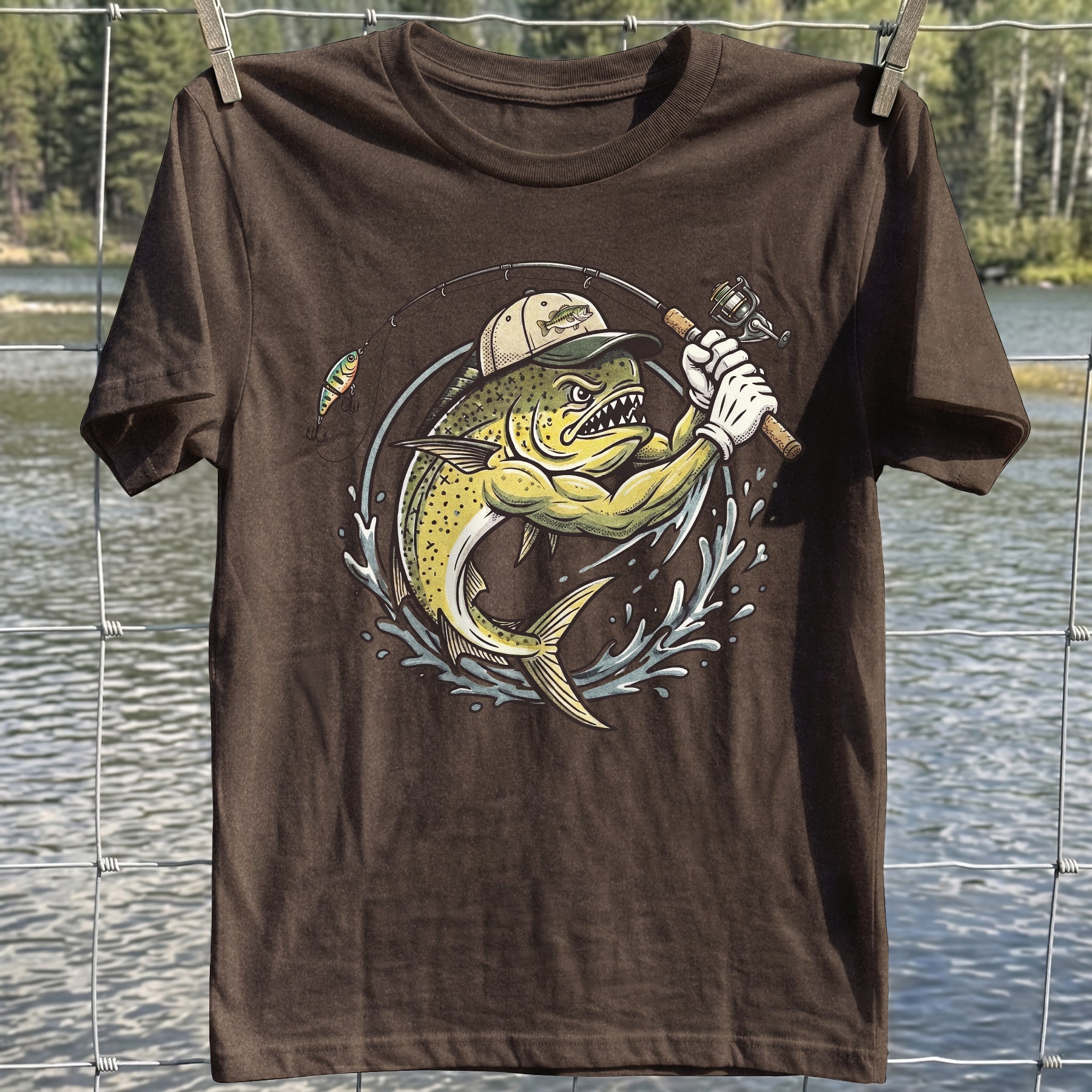 Angry Fish T-shirt