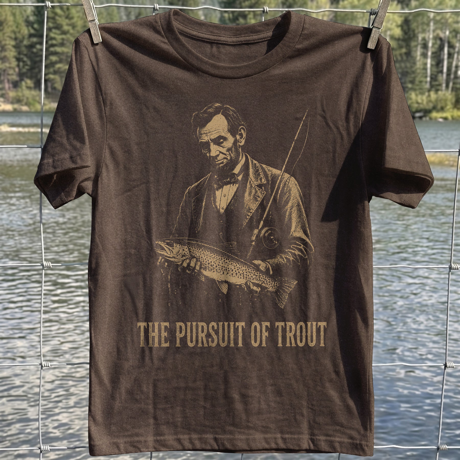 Persuit Of Trout T-shirt