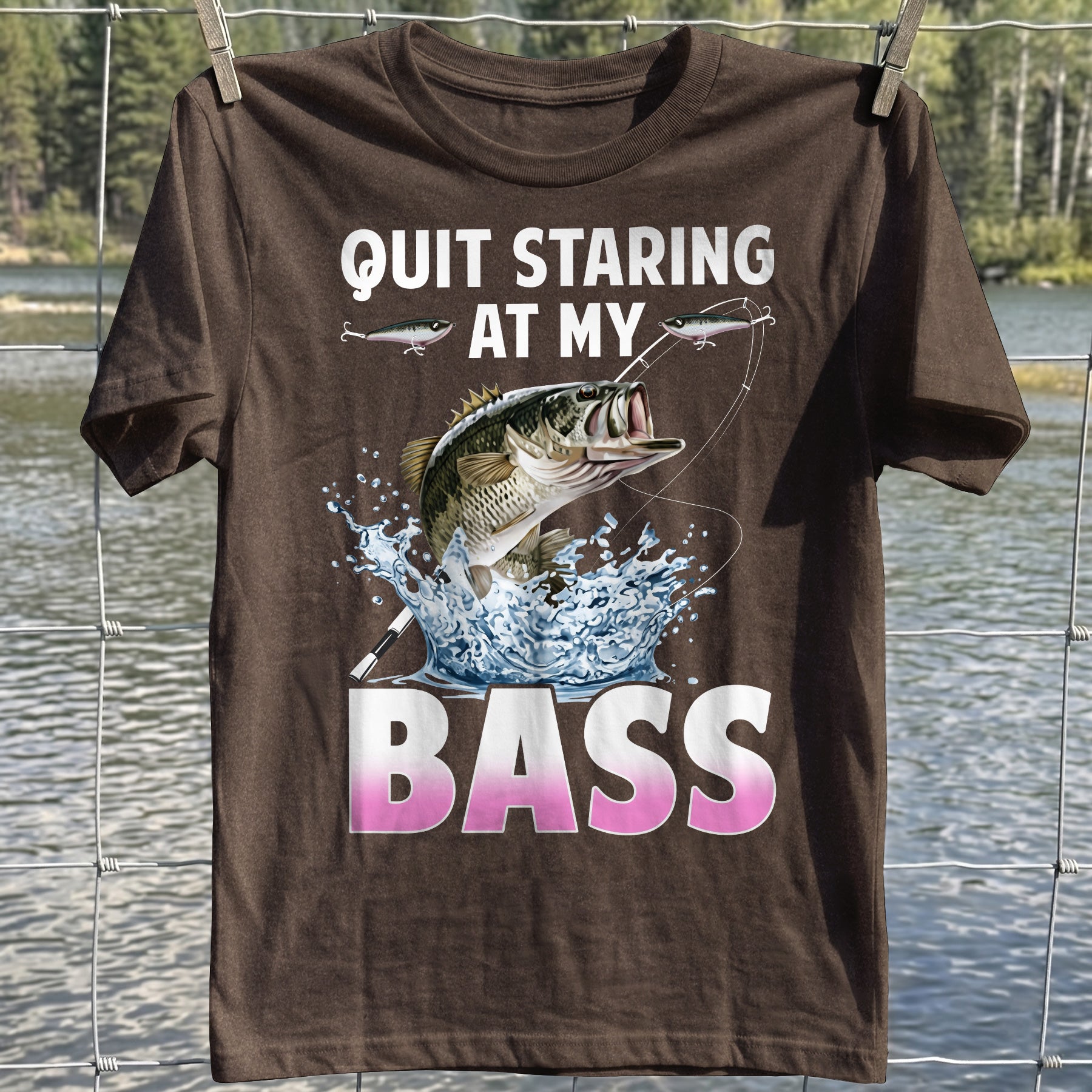 Bass Staring T-shirt