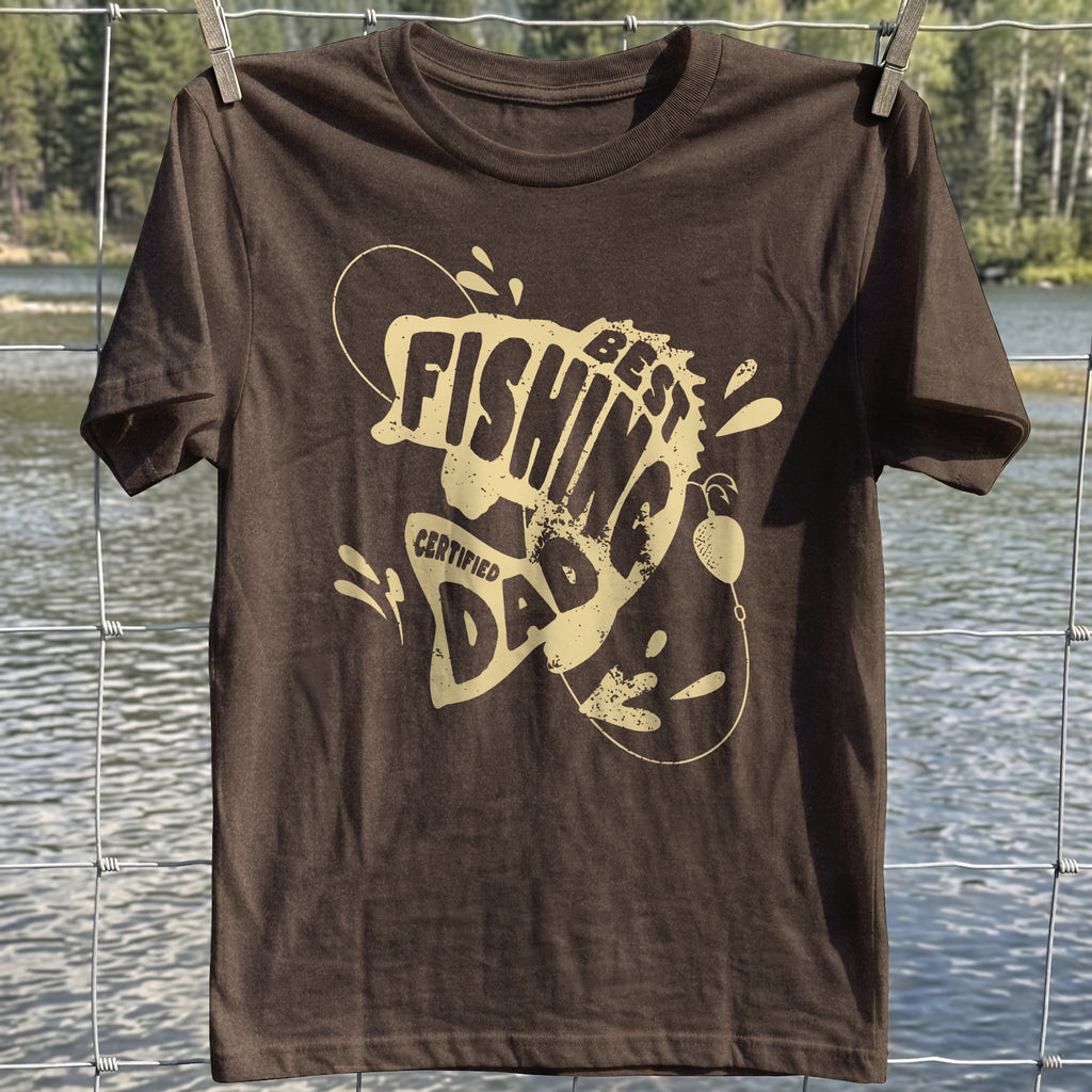 Certified Fishing Dad T-Shirt