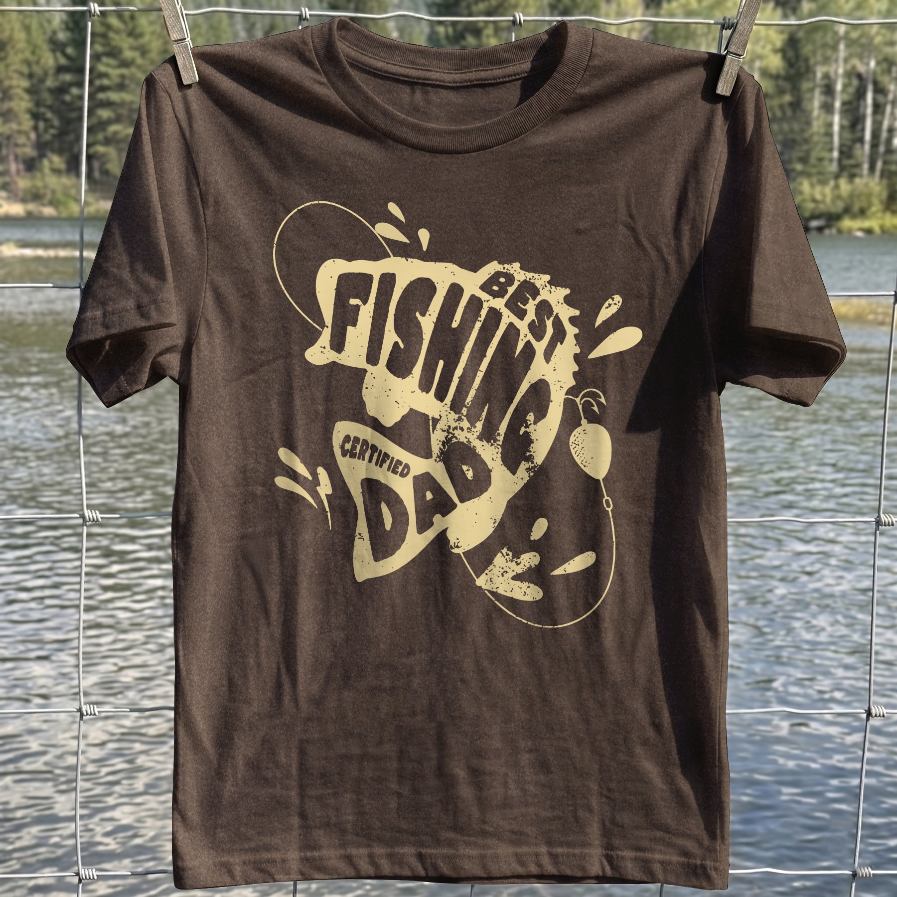 Certified Fishing Dad T-Shirt