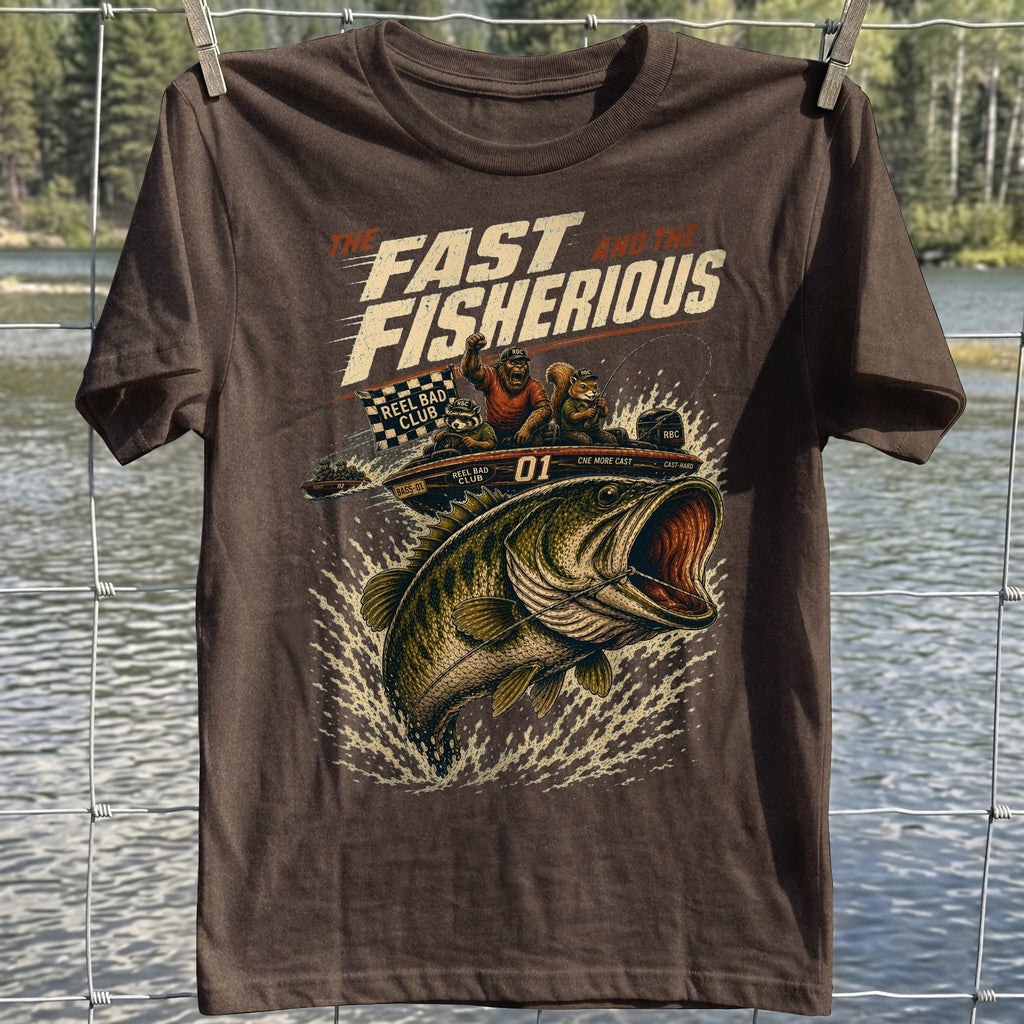 Fast and Fisherious T-shirt