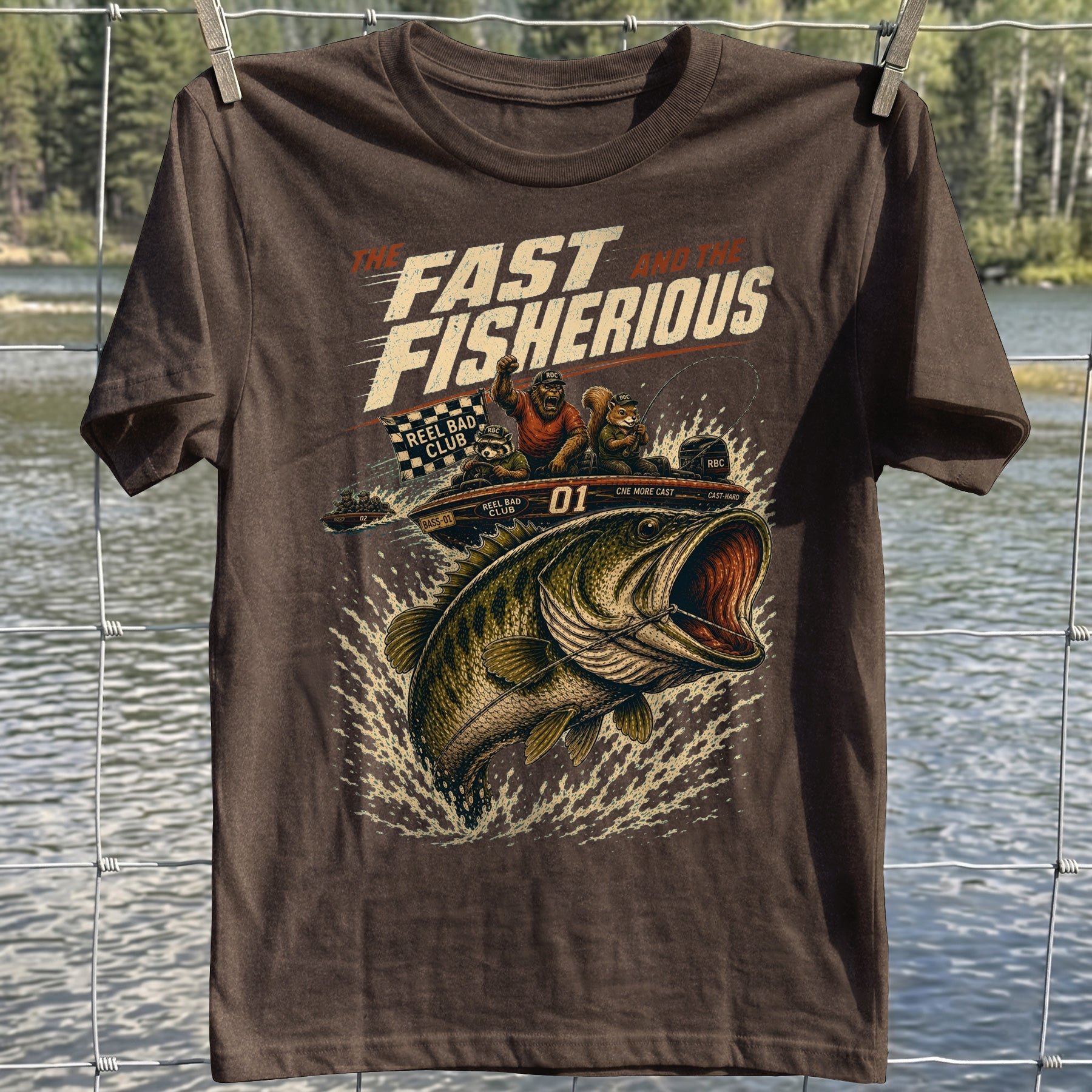 Fast and Fisherious T-shirt