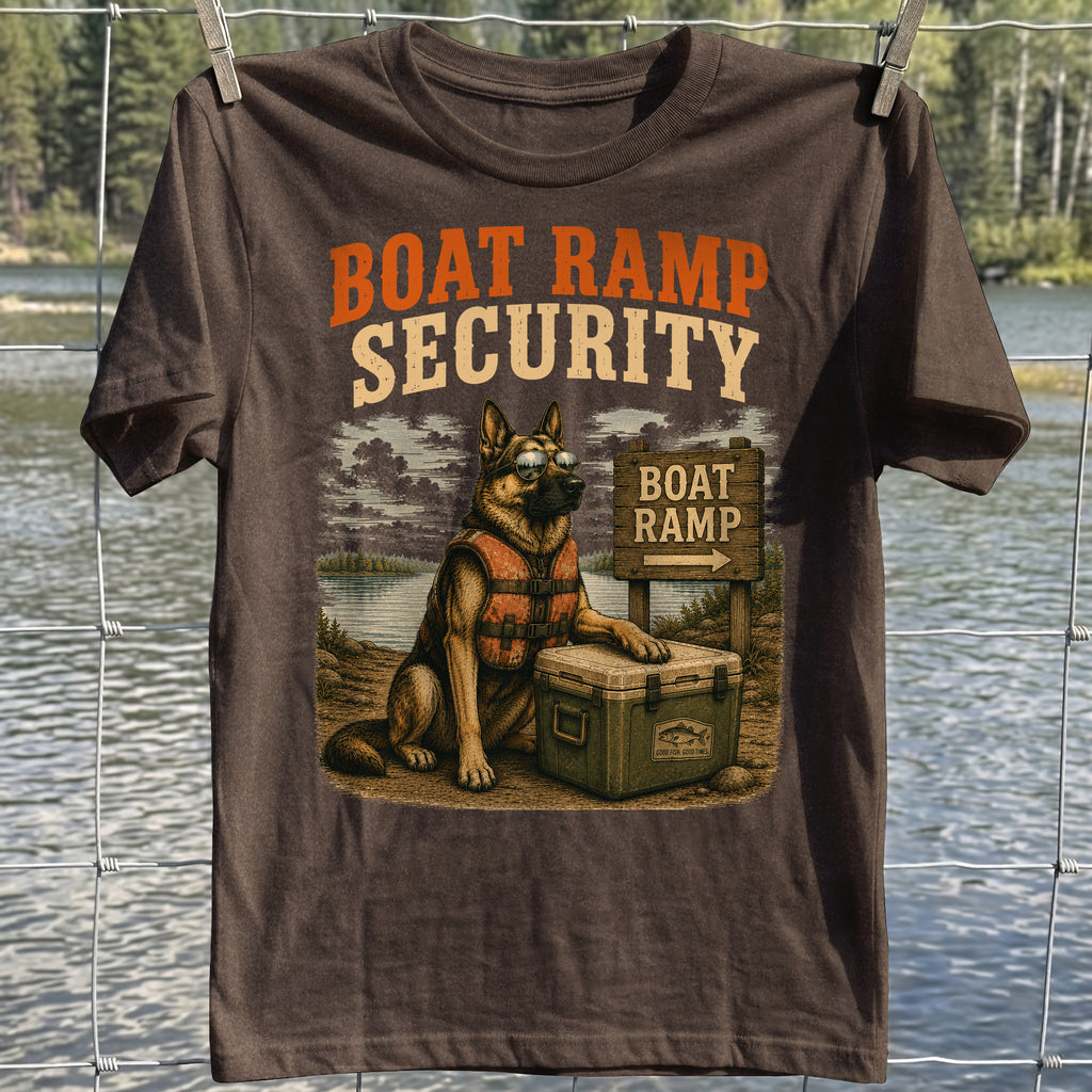 Boat Ramp Security T-Shirt