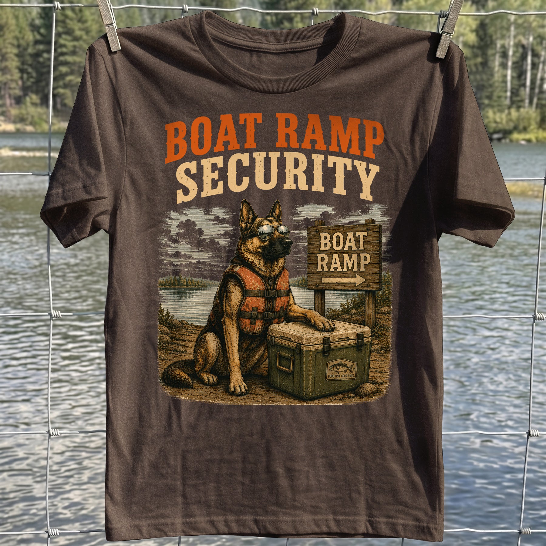 Boat Ramp Security T-Shirt
