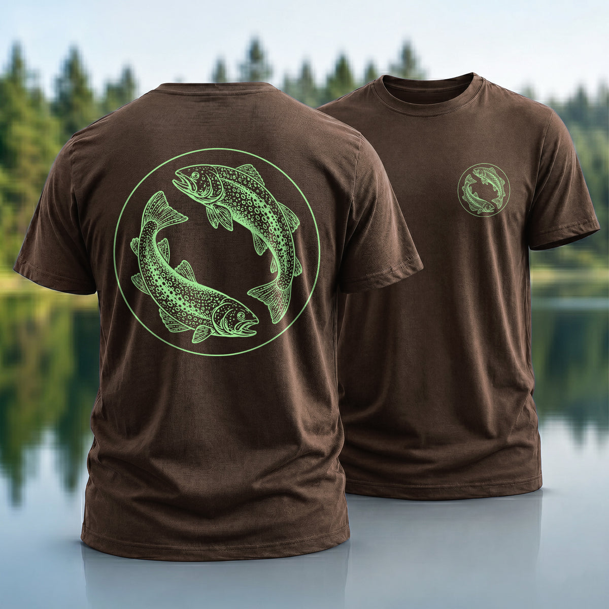 Yin Yang Trout T-Shirt