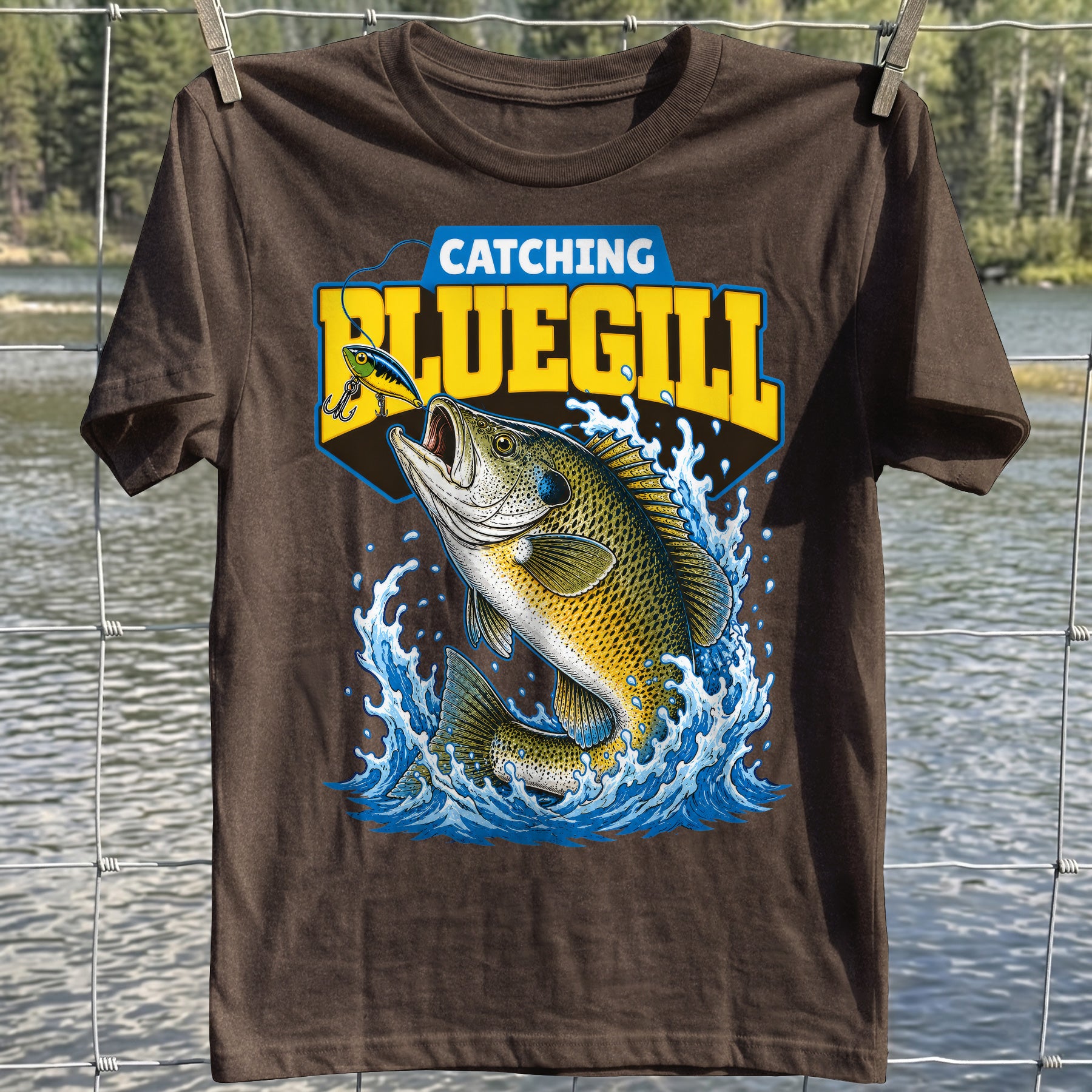 Catching Bluegill T-shirt