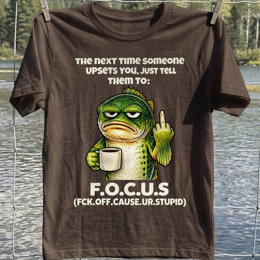Focus Funny Bass T-Shirt
