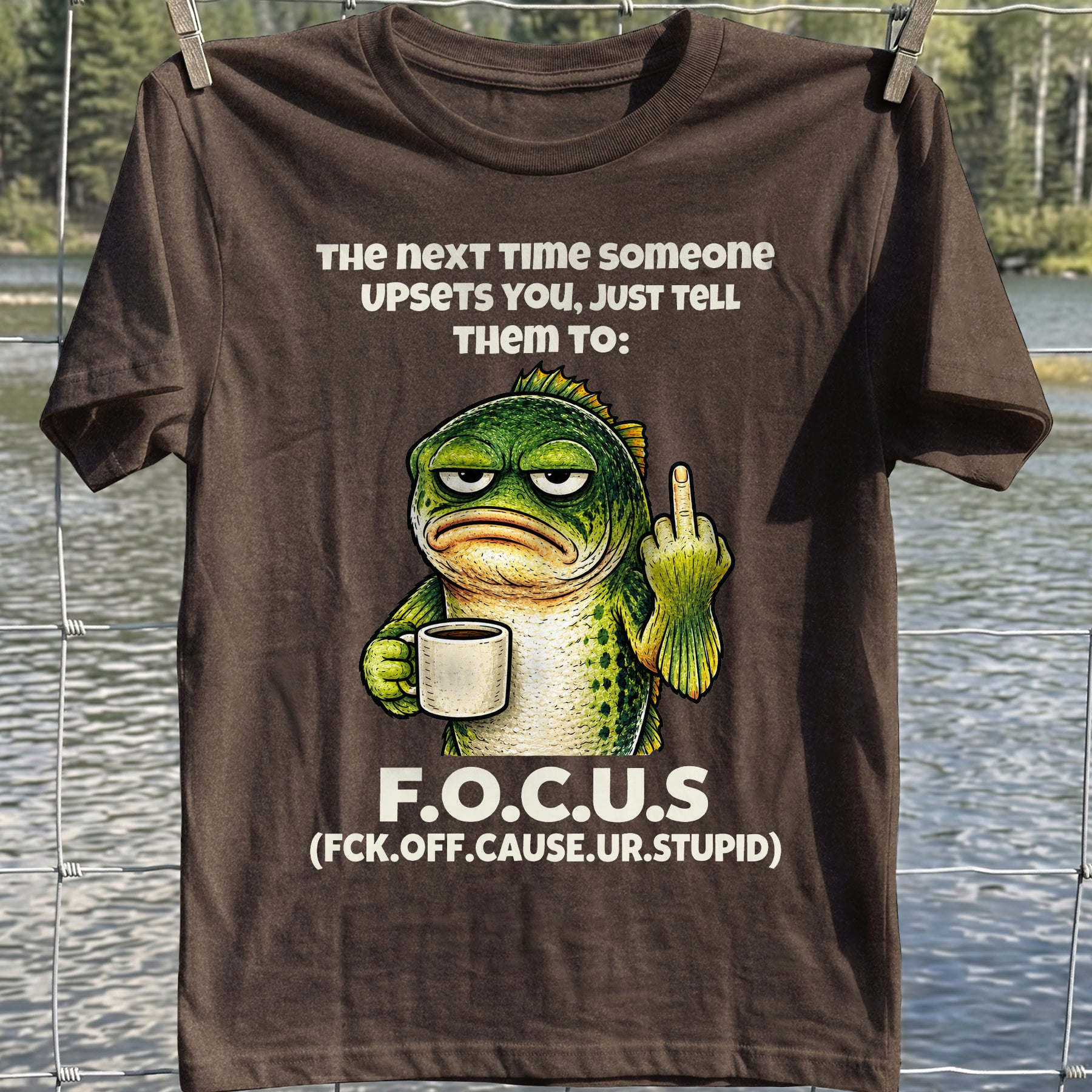 Focus Funny Bass T-Shirt
