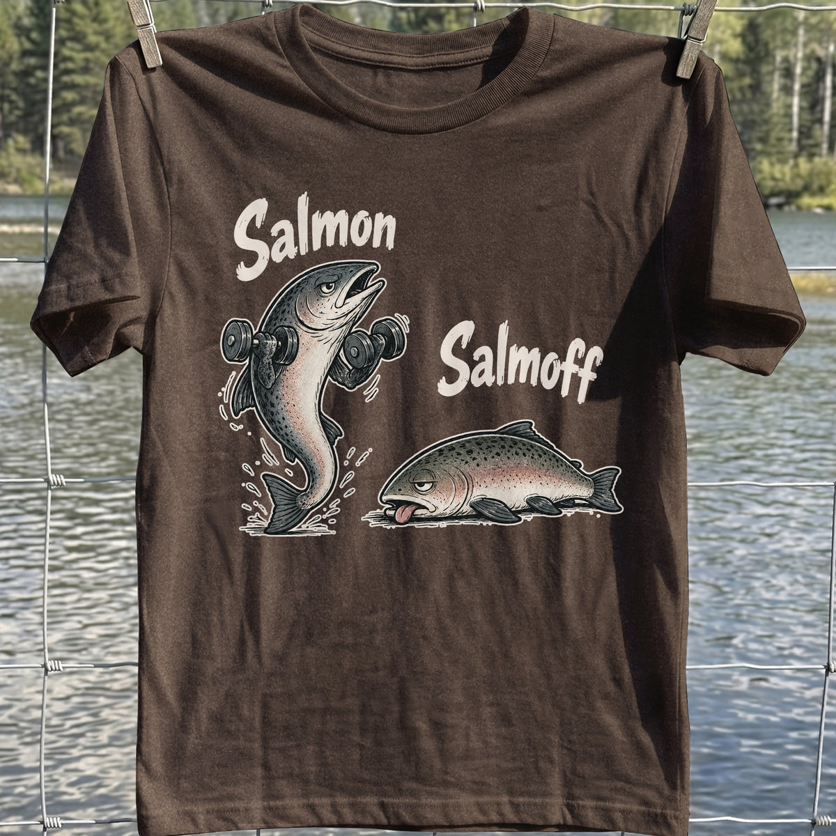 Salmon Salmoff T-Shirt