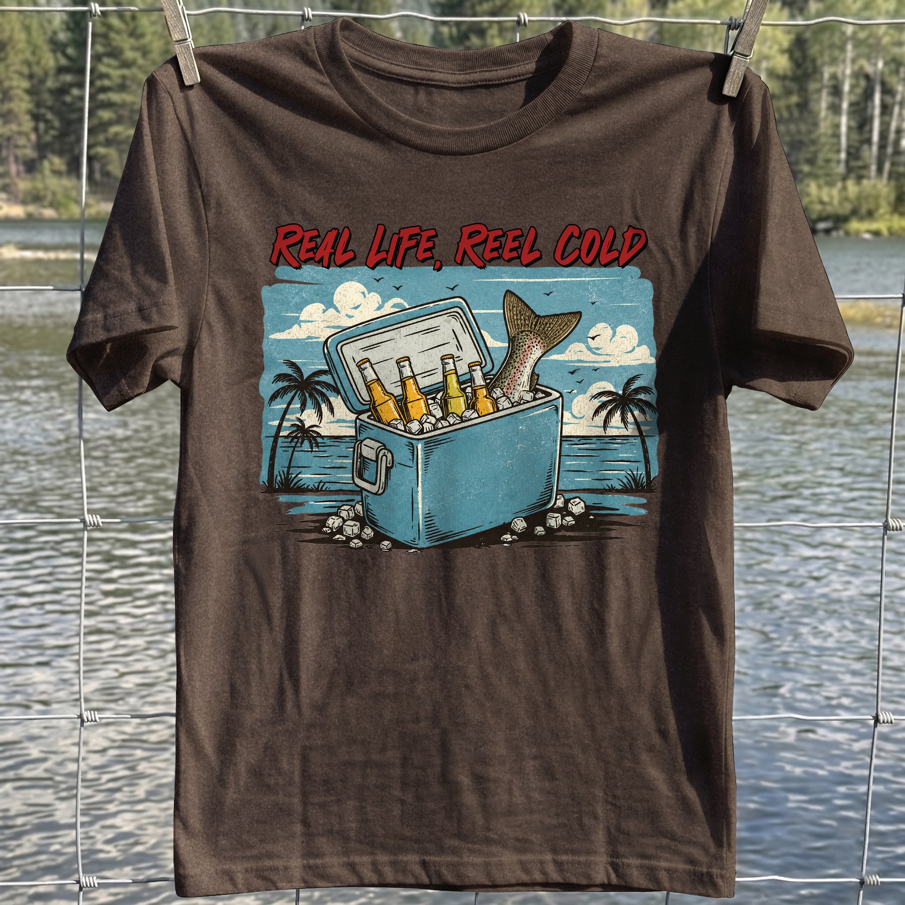 Cold Beer Cooler T-Shirt