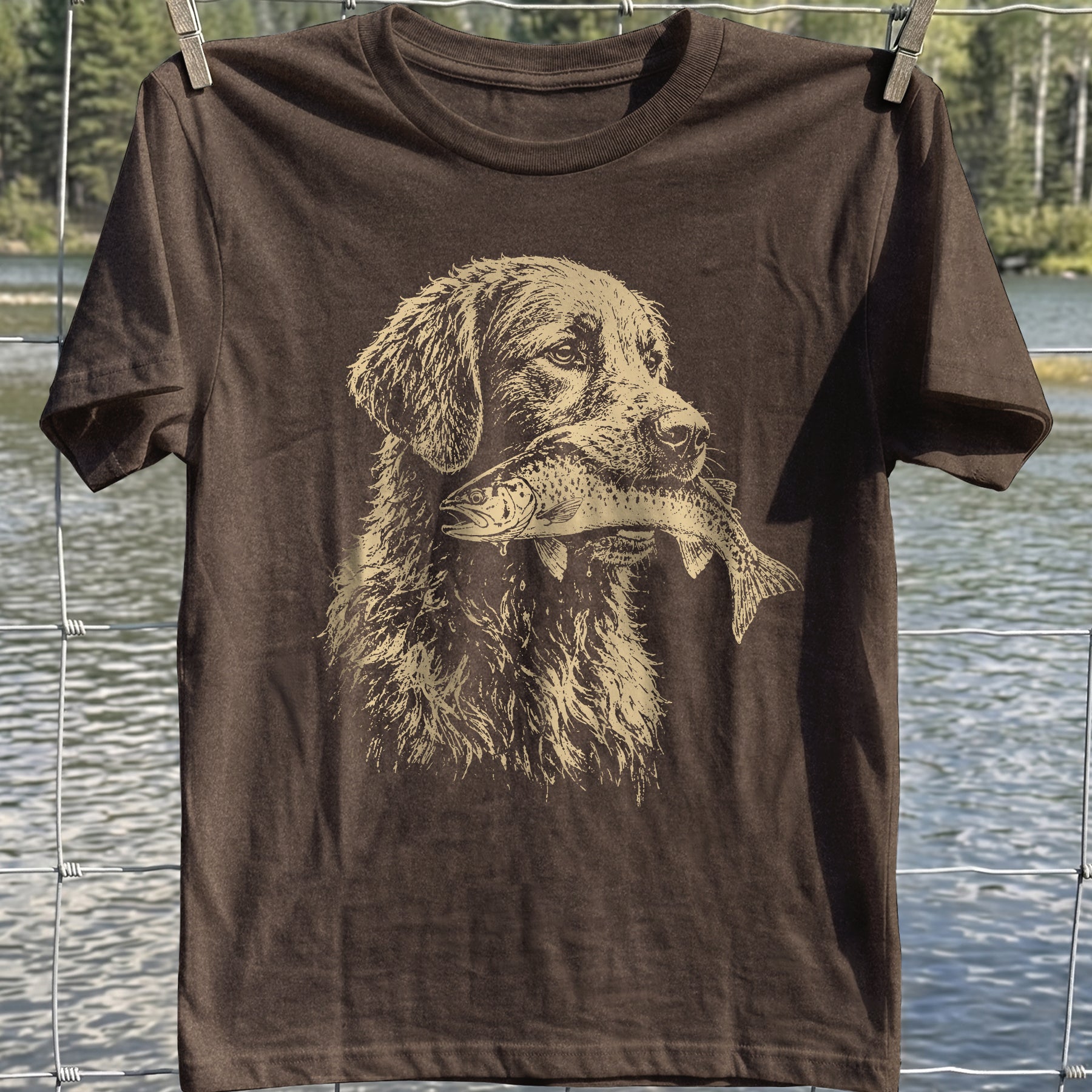 Fishing Retriever T-Shirt