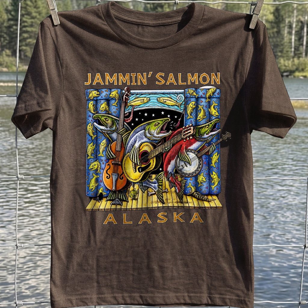 Jammin' Salmon Alaska T-Shirt