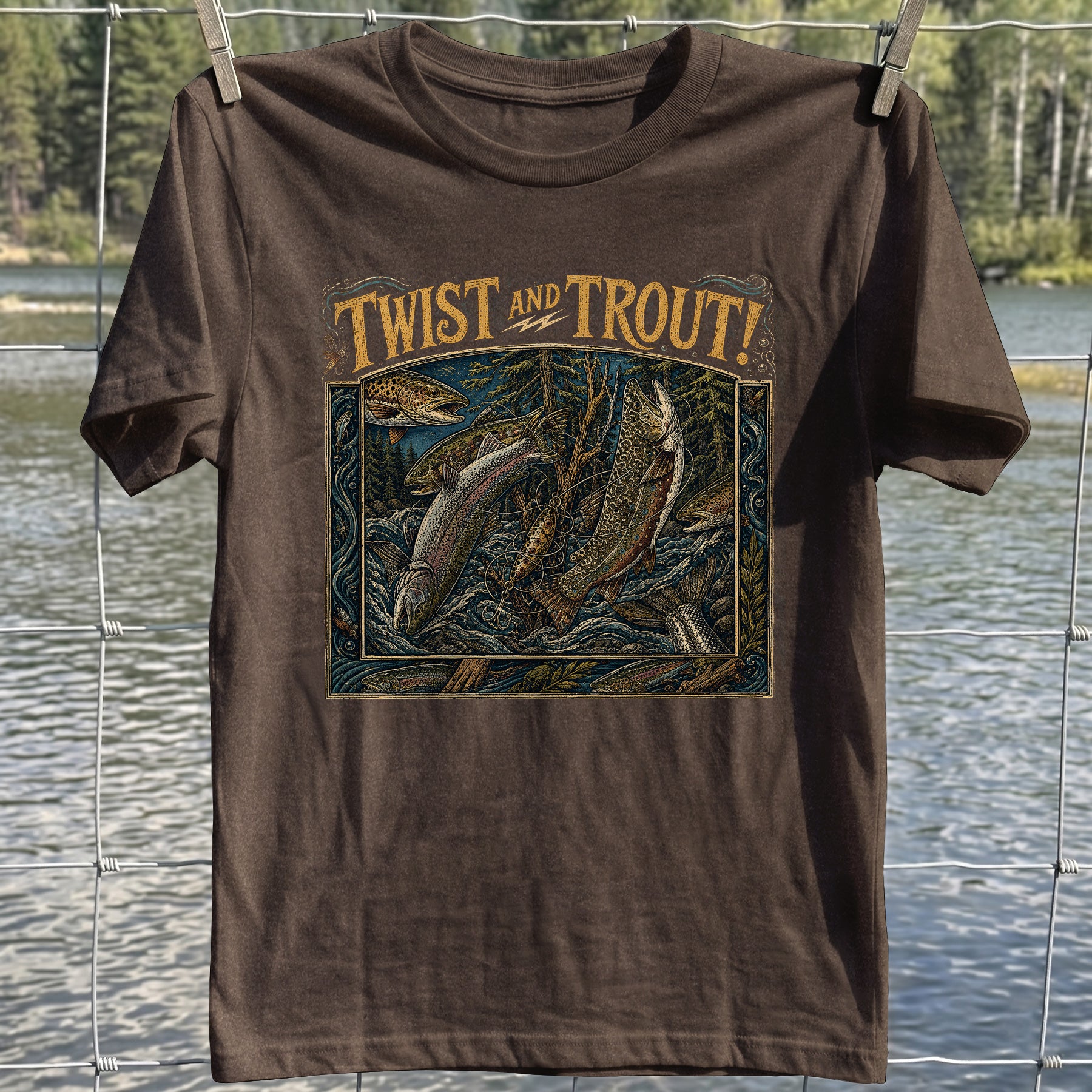 Twist And Trout T-shirt