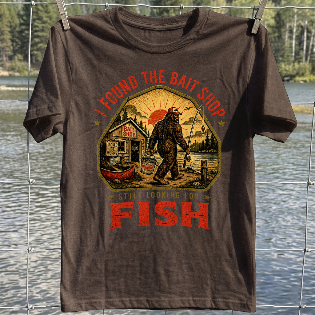 Bigfoot Bait Shop T-shirt
