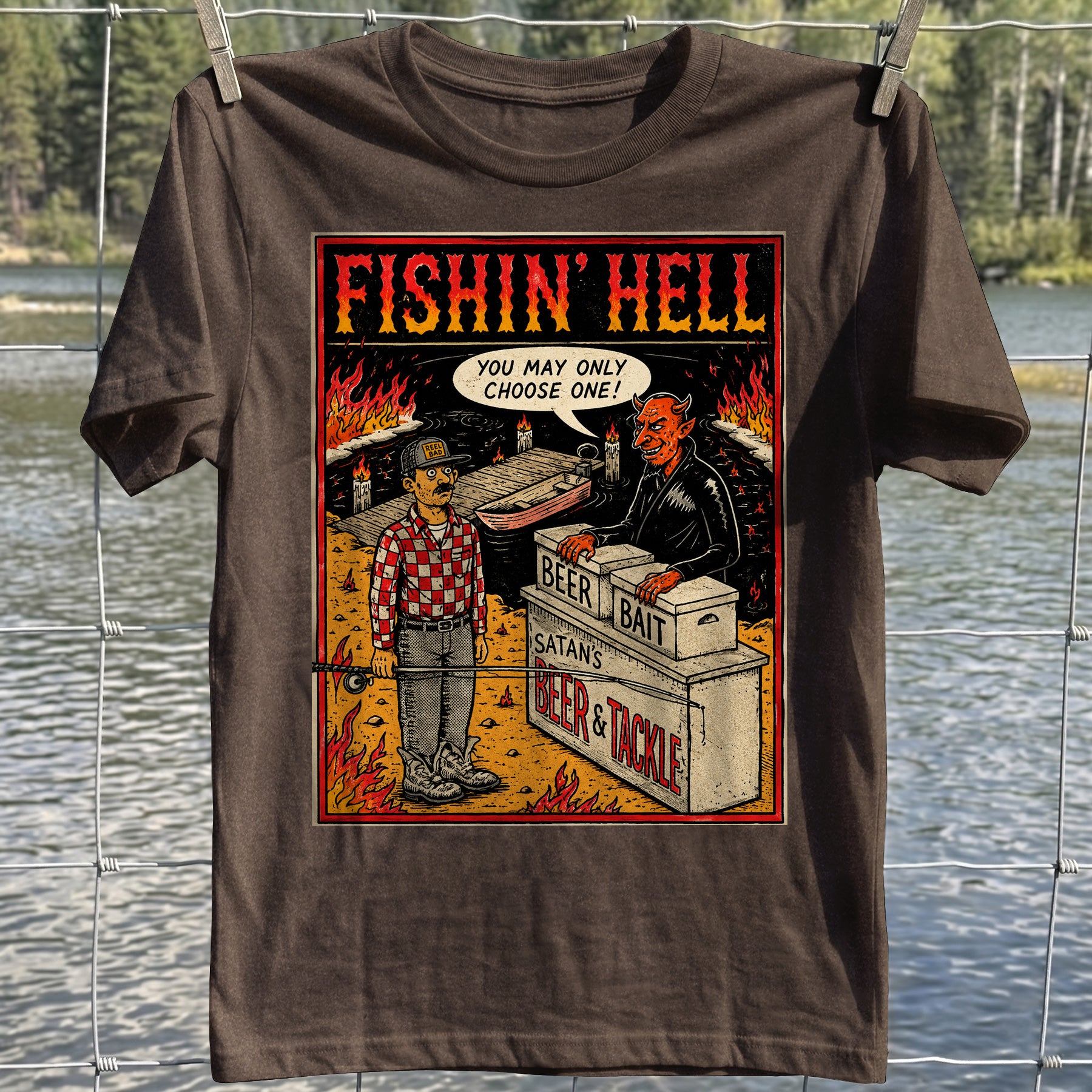 Fishing Hell T-shirt