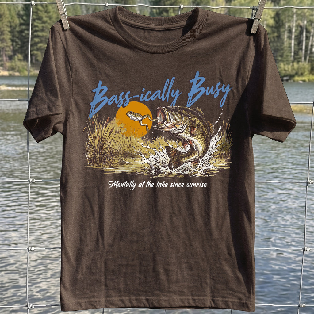 Bass-ically Busy Tshirt