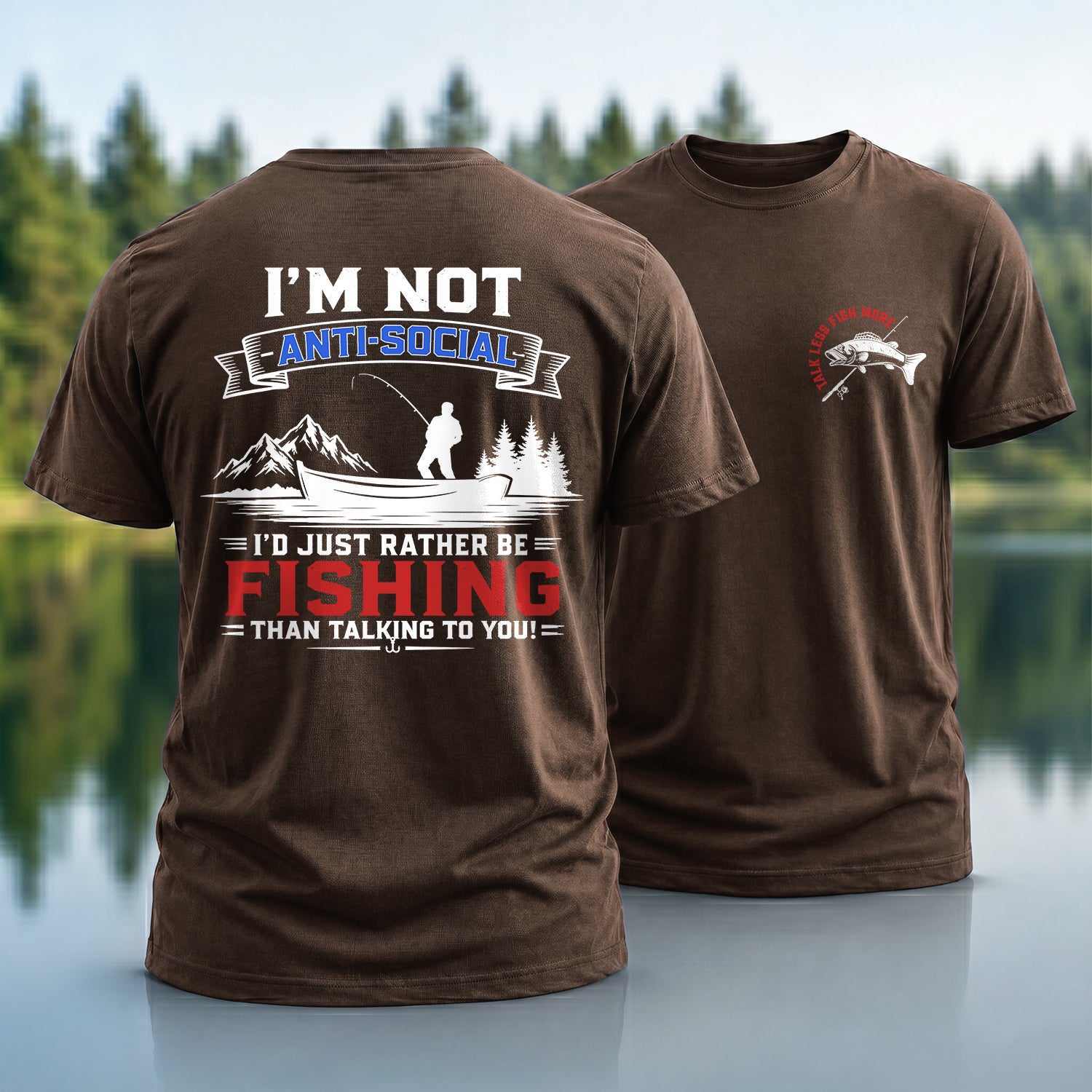 Anti Social Fishing T-Shirt