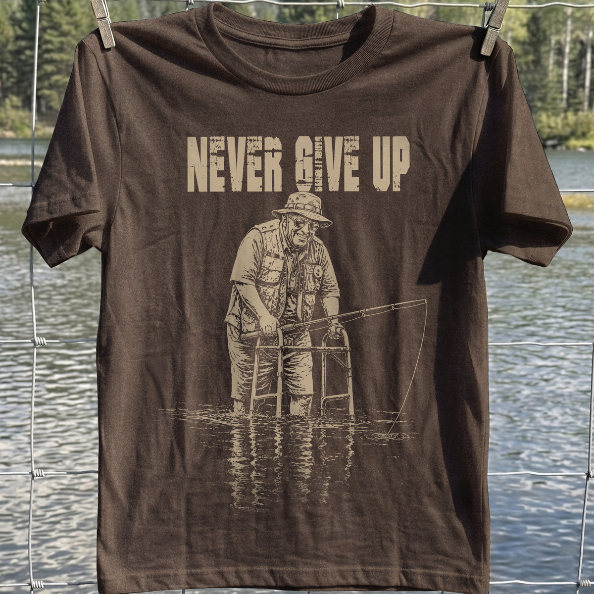 Never Give Up T-Shirt