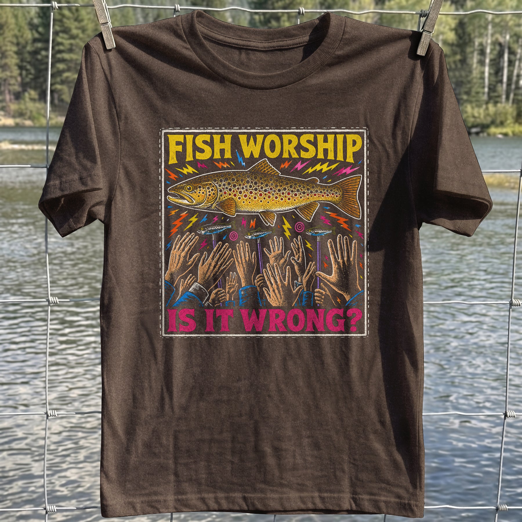 Fish Worship T-shirt