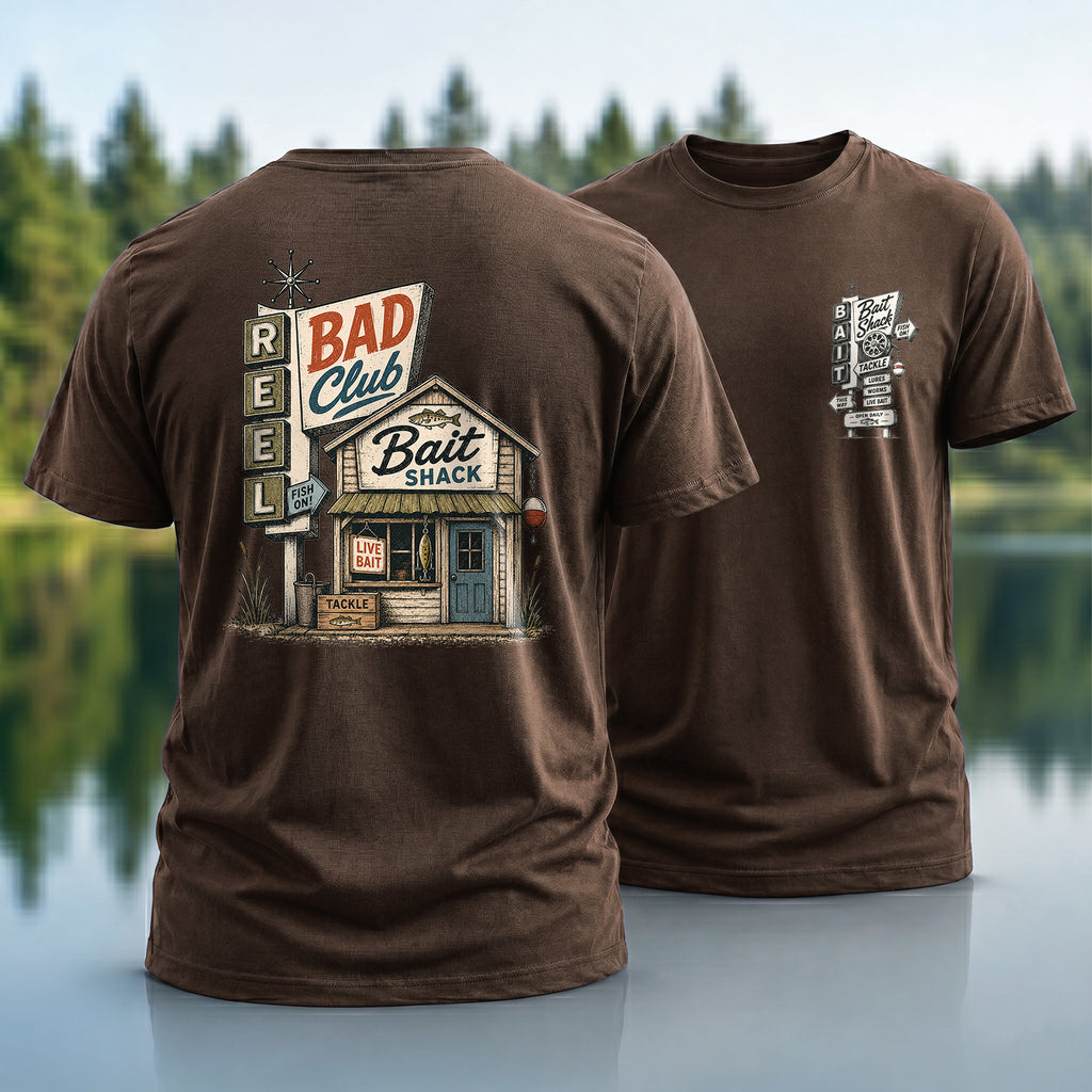 Reel Bad Bait Shack T-shirt