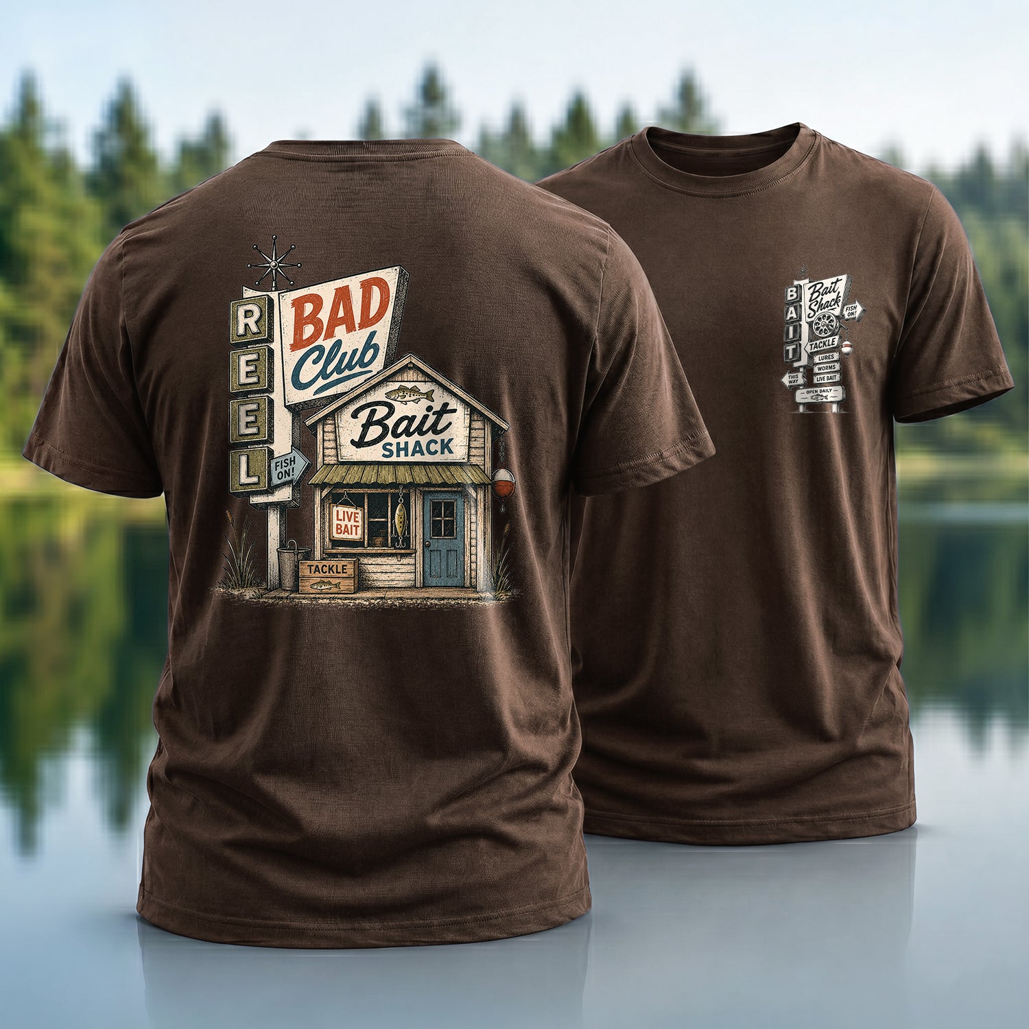 Reel Bad Bait Shack T-shirt