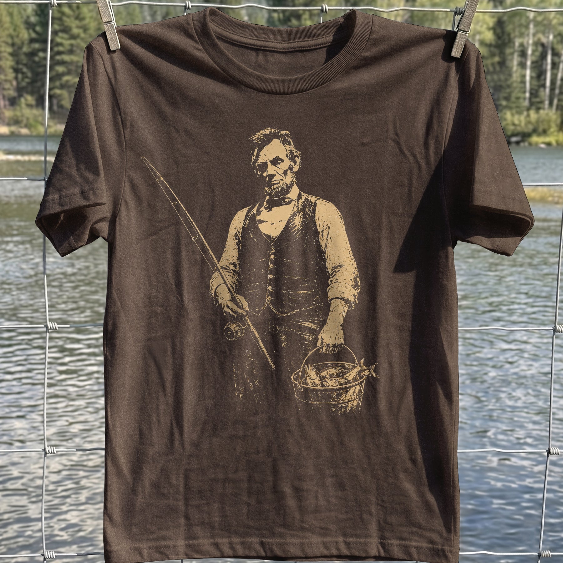 Lincoln Fishing T-shirt