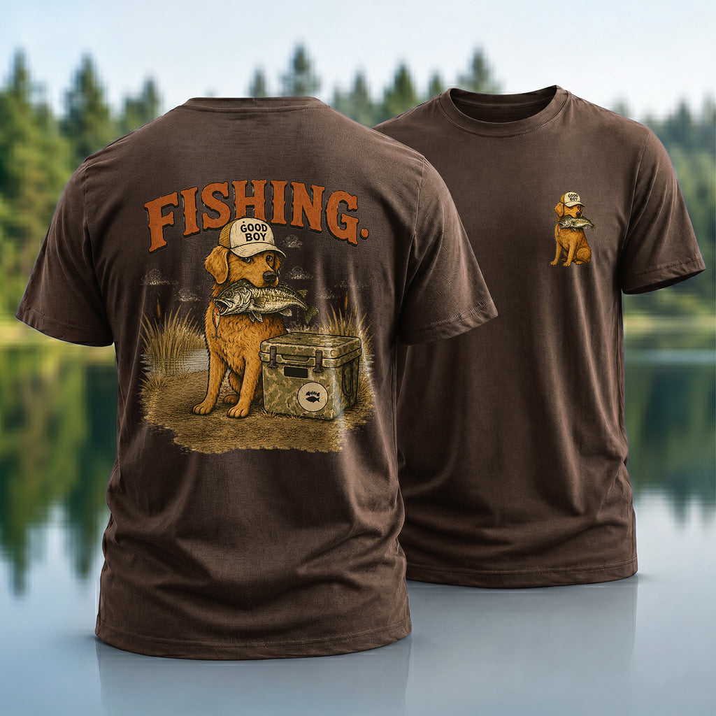 Good Boy Fishing T-shirt