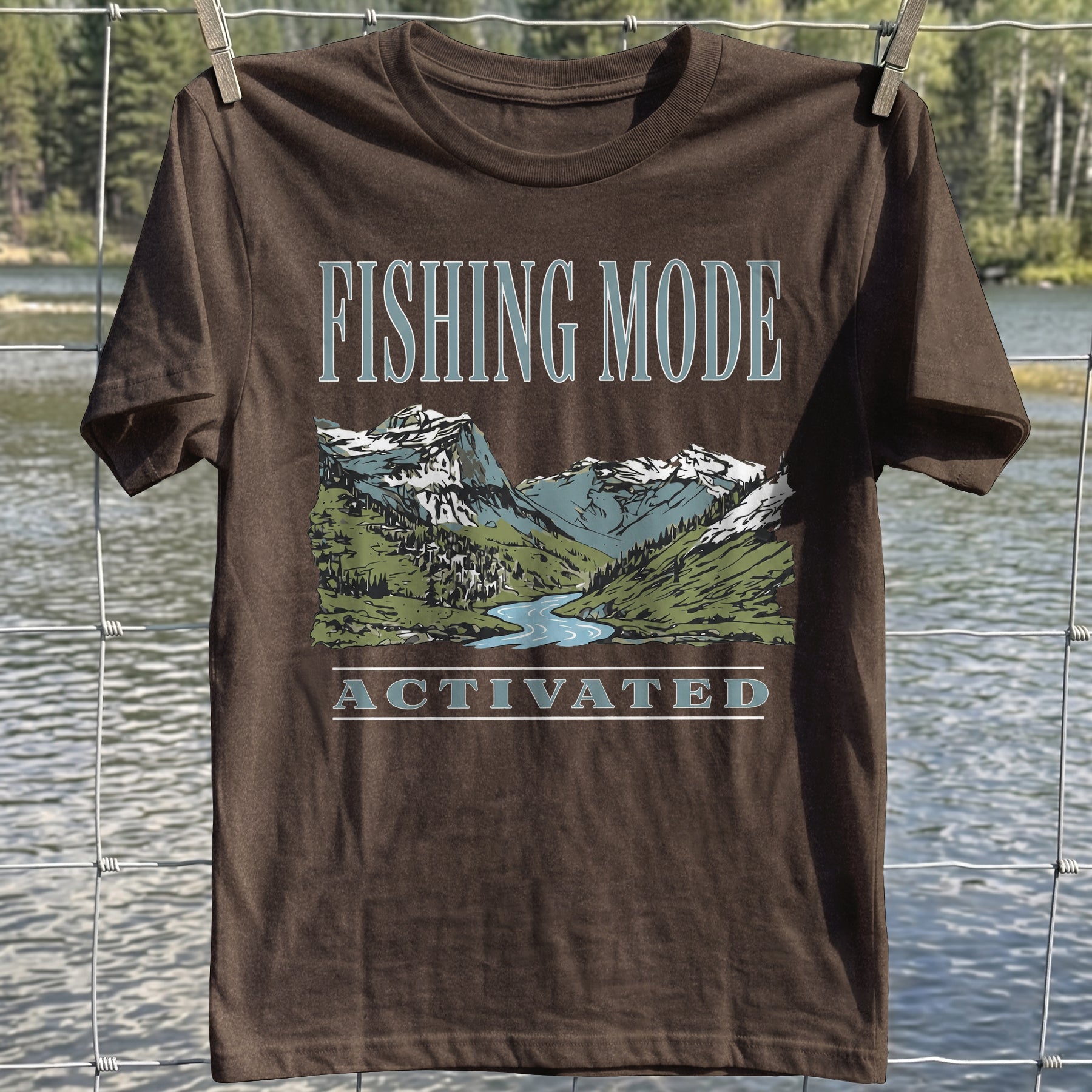 Fishing Mode Activated T-Shirt