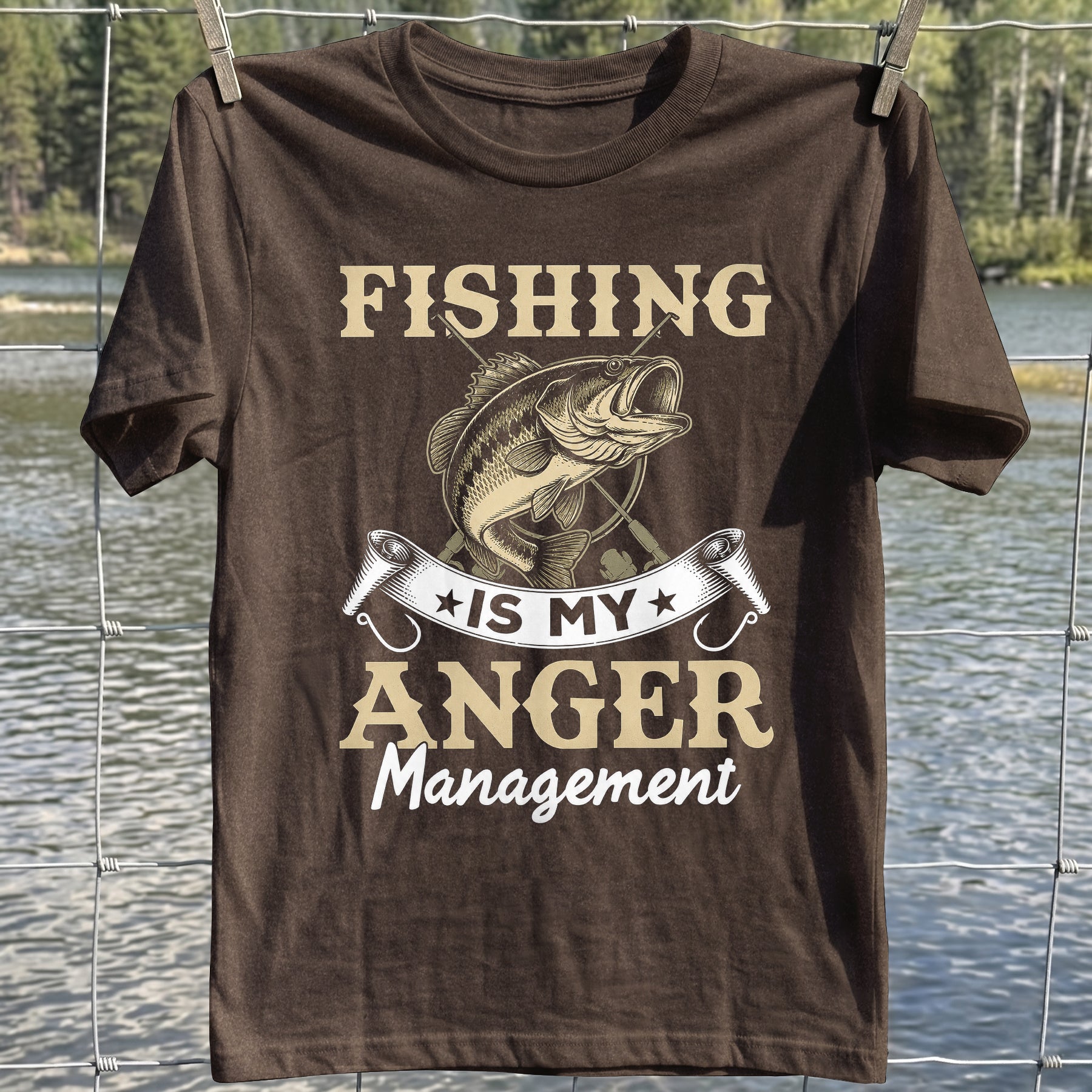 Fishing Anger Management T-Shirt