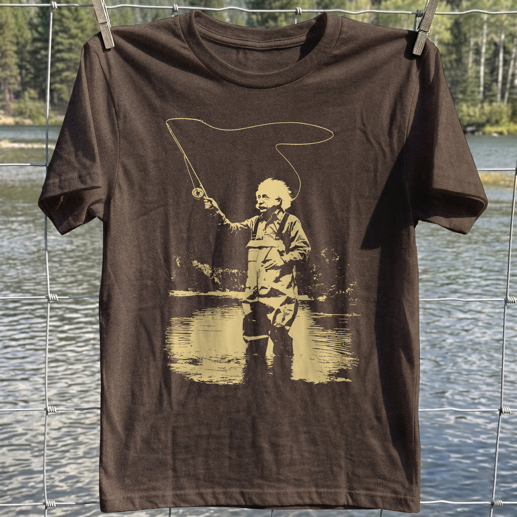 Einstein Fishing T-Shirt