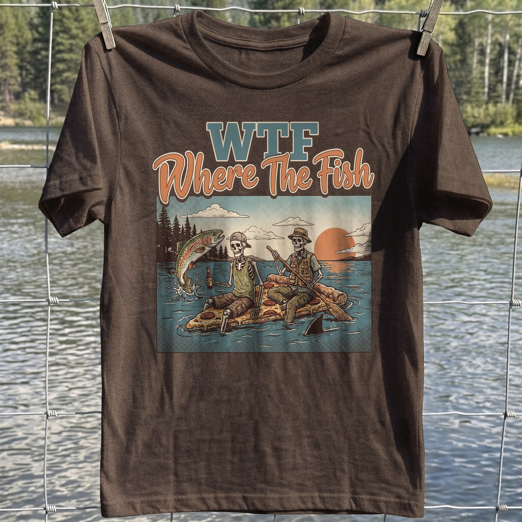 WTF Fishing T-shirt