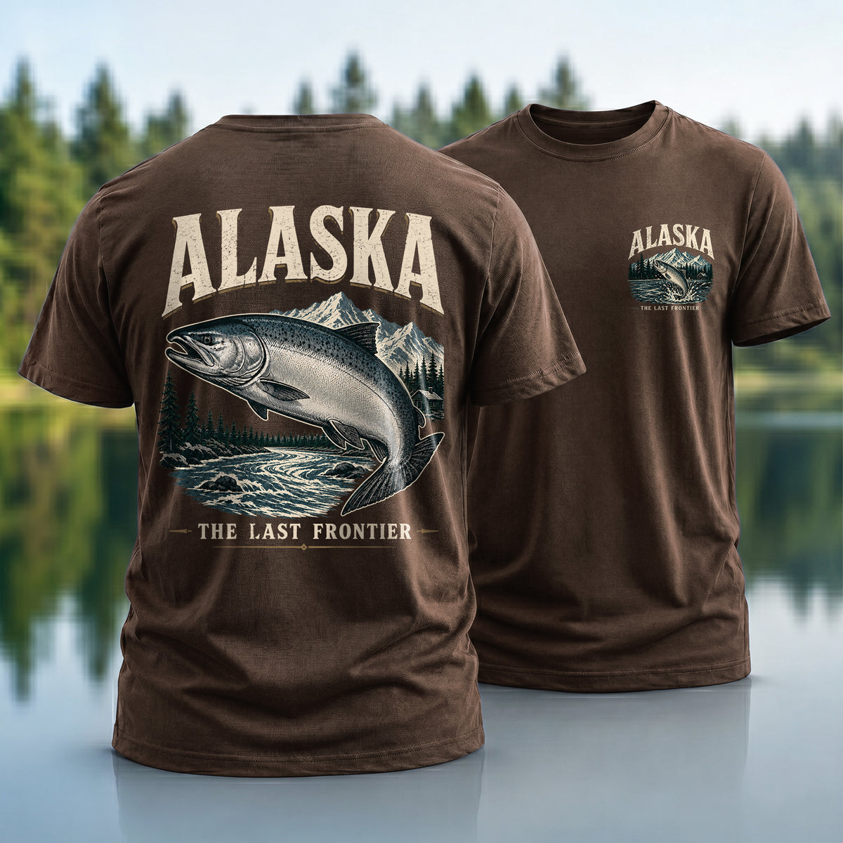 Alaska Salmon Frontier T-Shirt