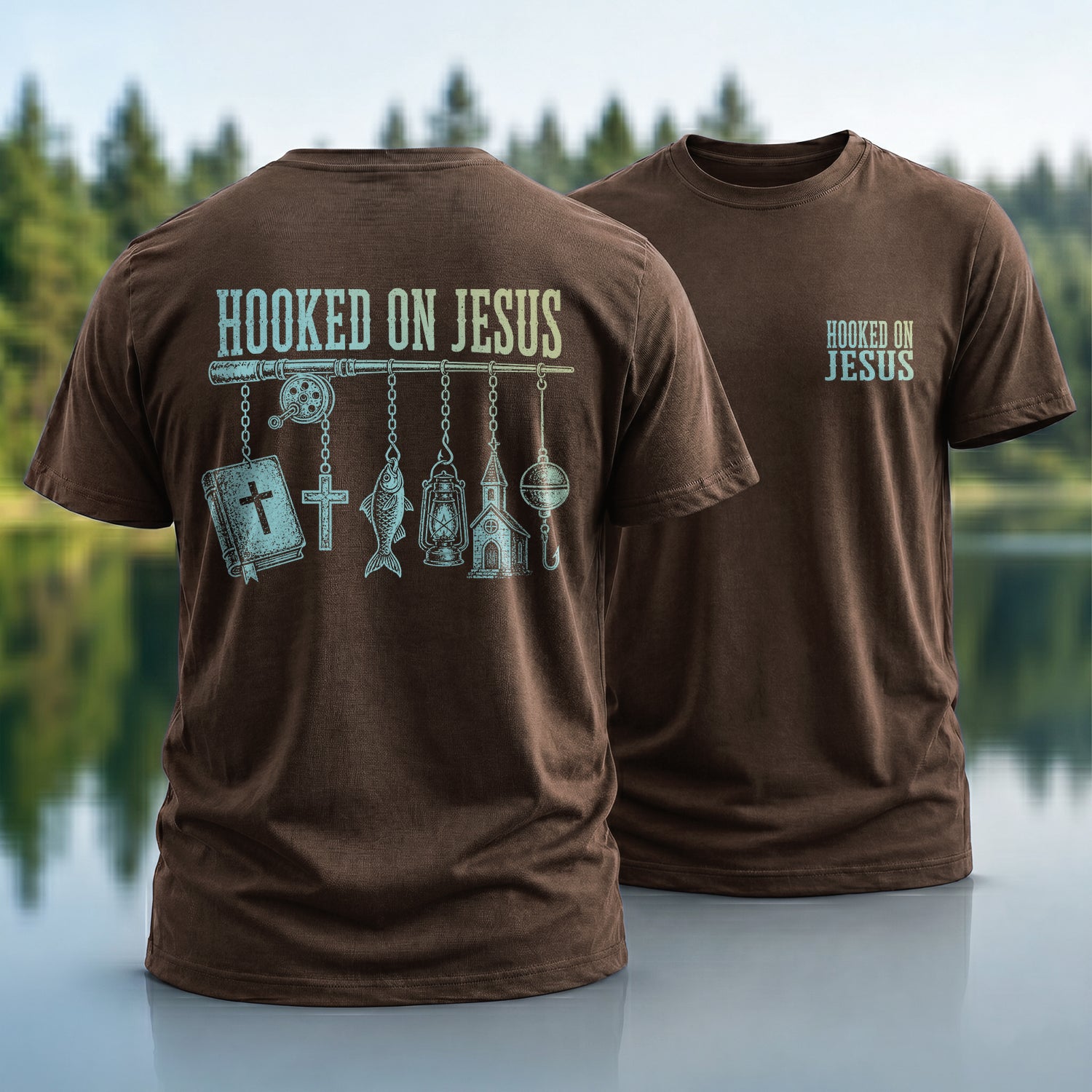 Hooked On Jesus T-Shirt