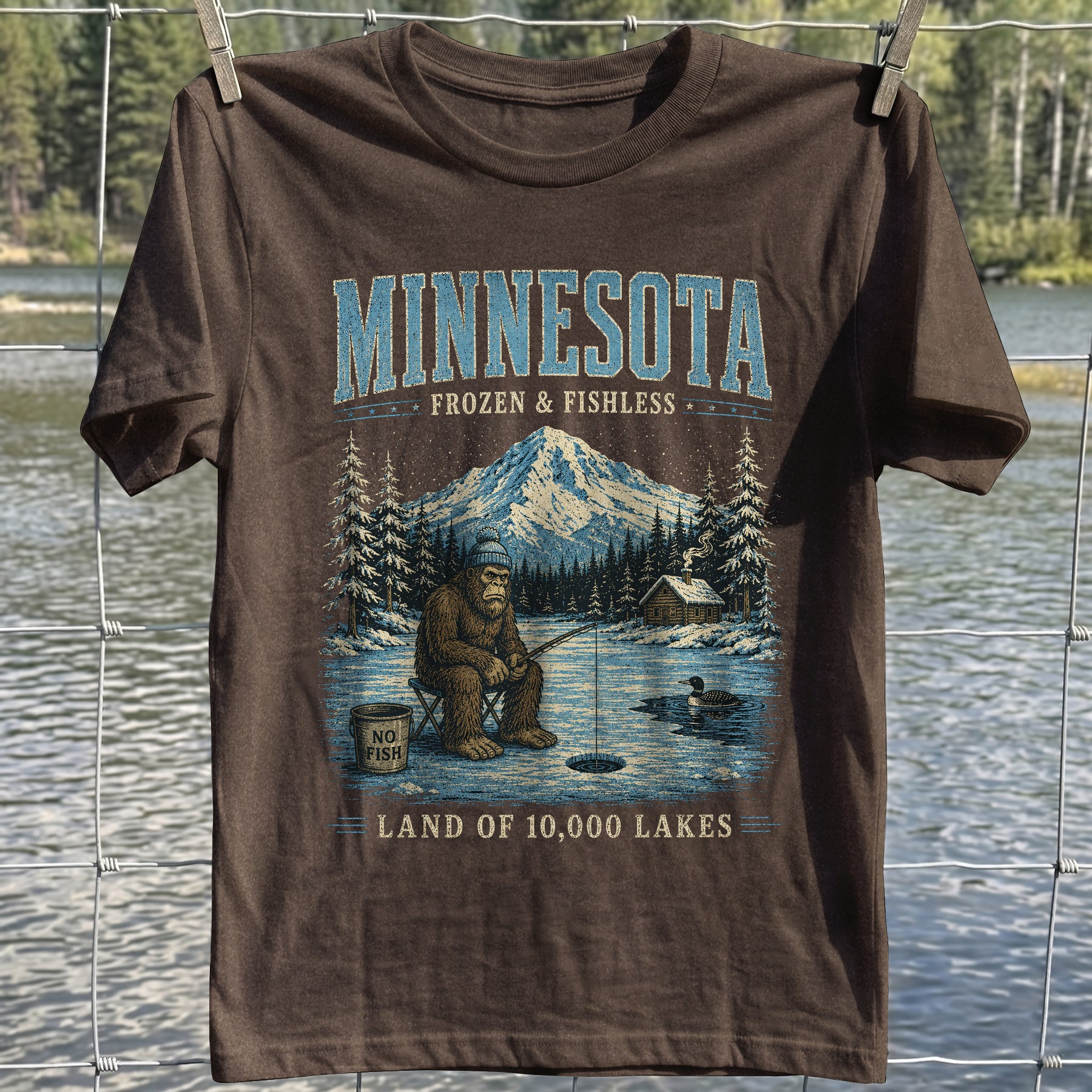 Land Of 10,000 Lakes T-Shirt
