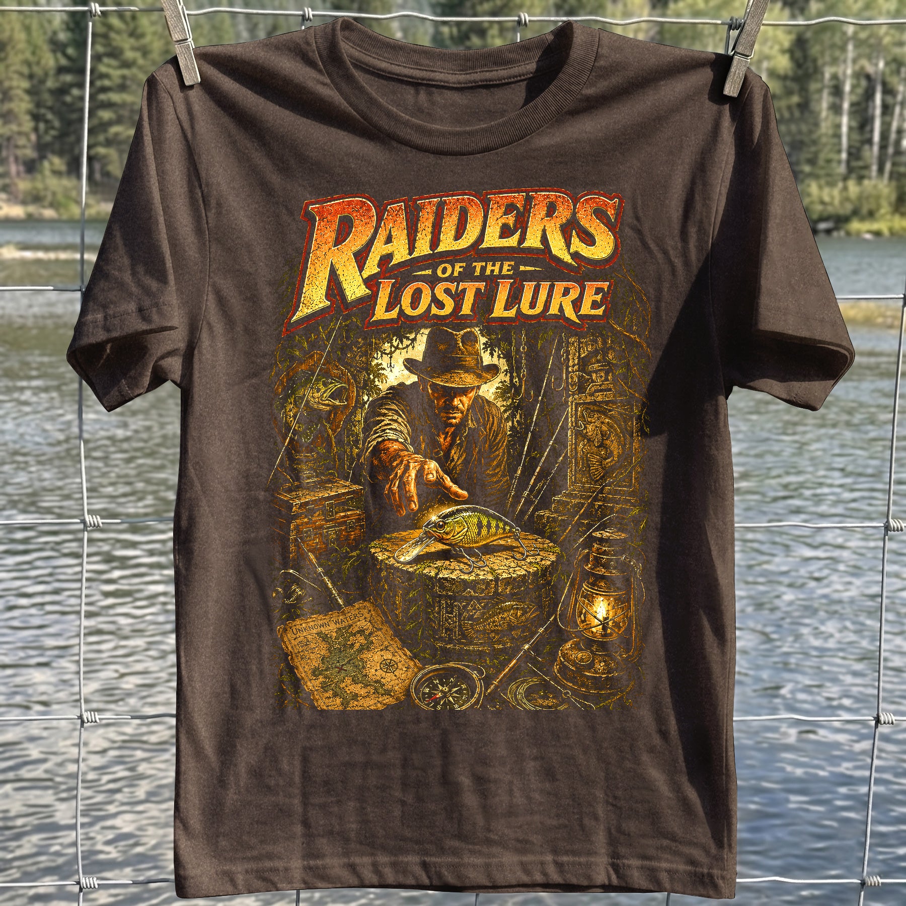 Raiders of Lost Lure T-shirt