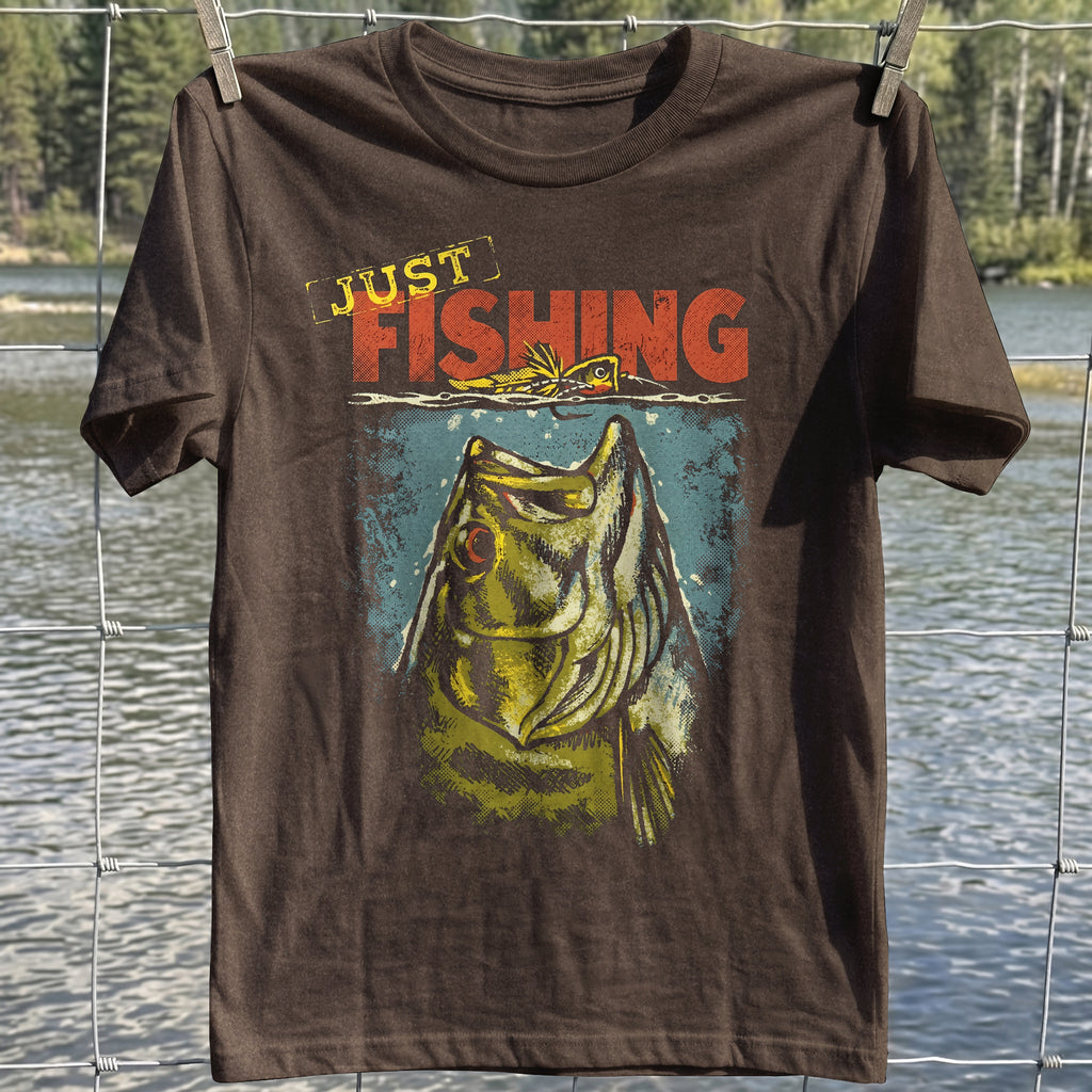 Fishing Frog T-Shirt