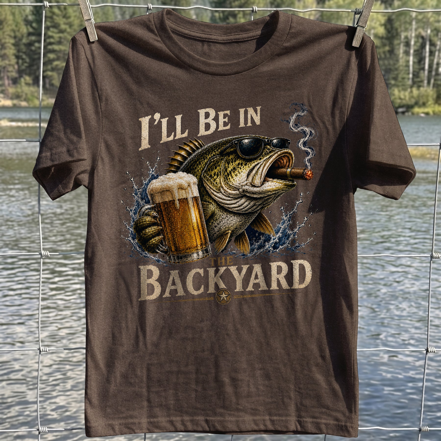 Backyard Bass T-Shirt