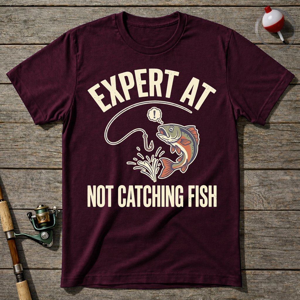 Expert At Not Catching Fish T-Shirt