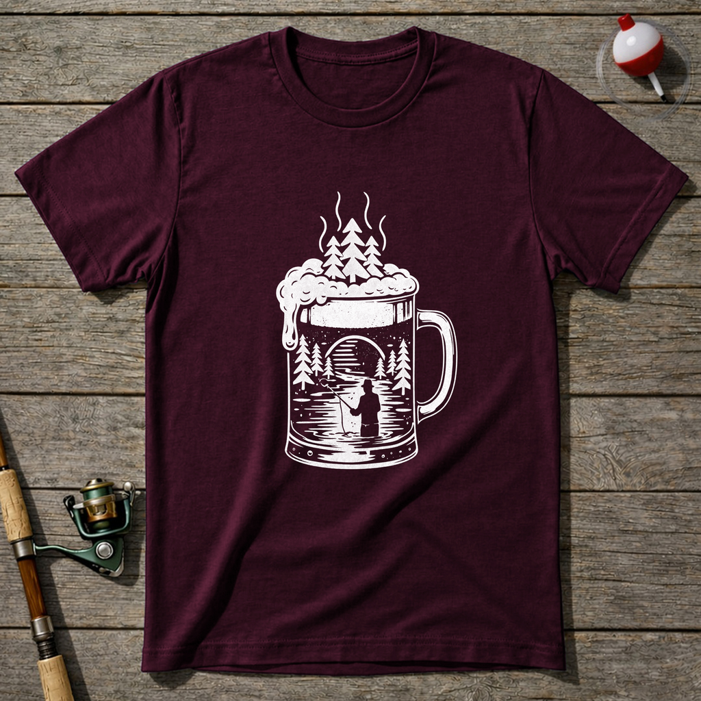 Fishing Beer T-Shirt