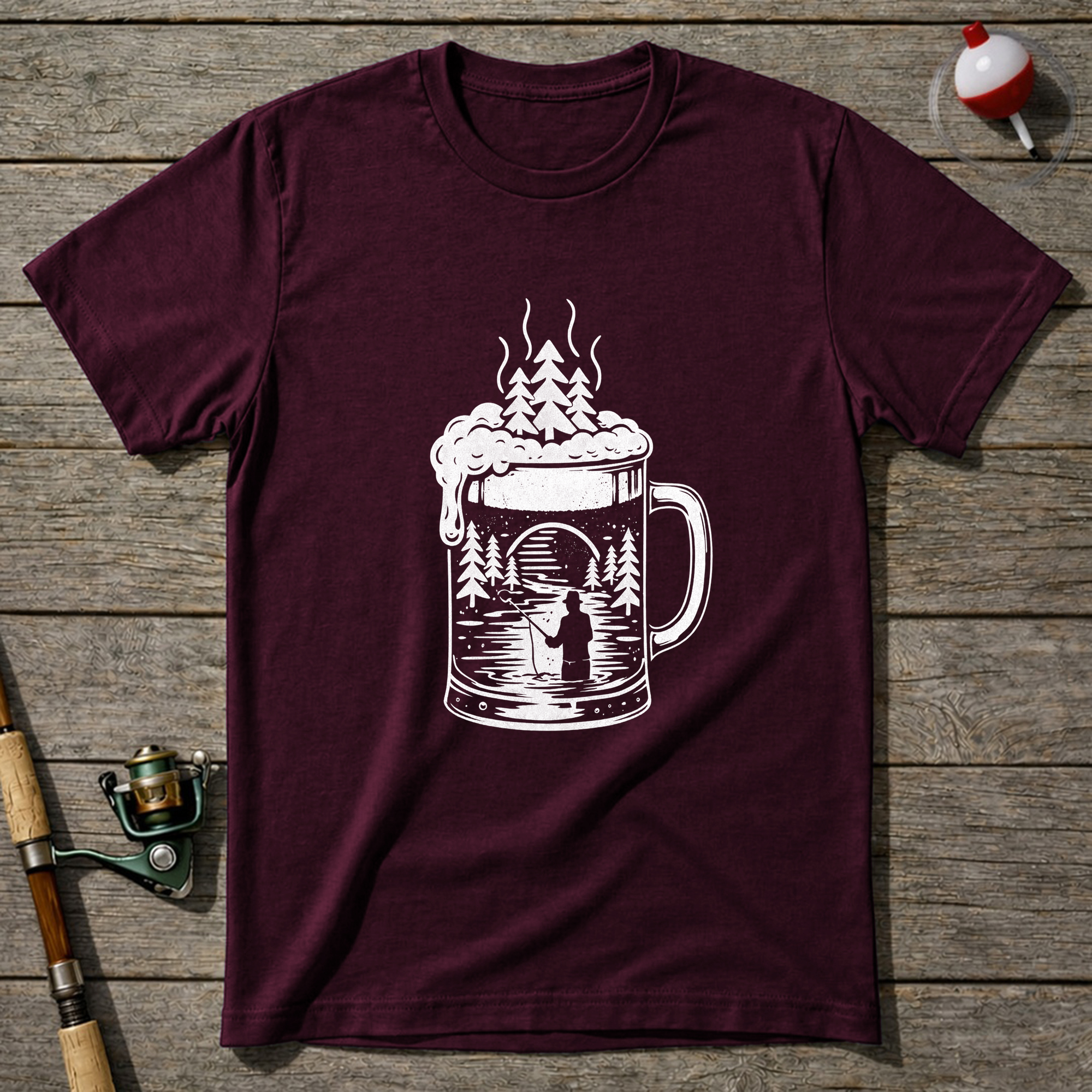 Fishing Beer T-Shirt