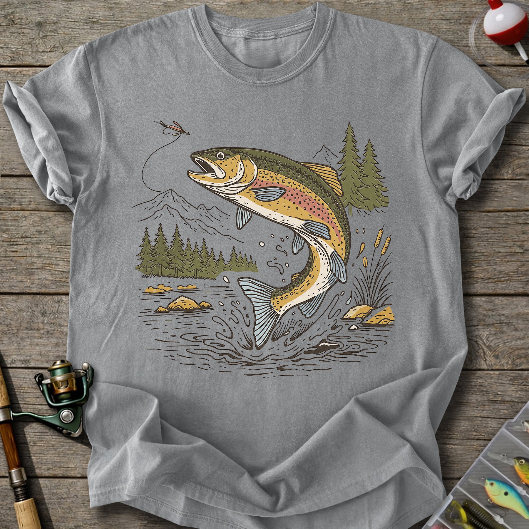 Mountain Trout Fishing T-shirt