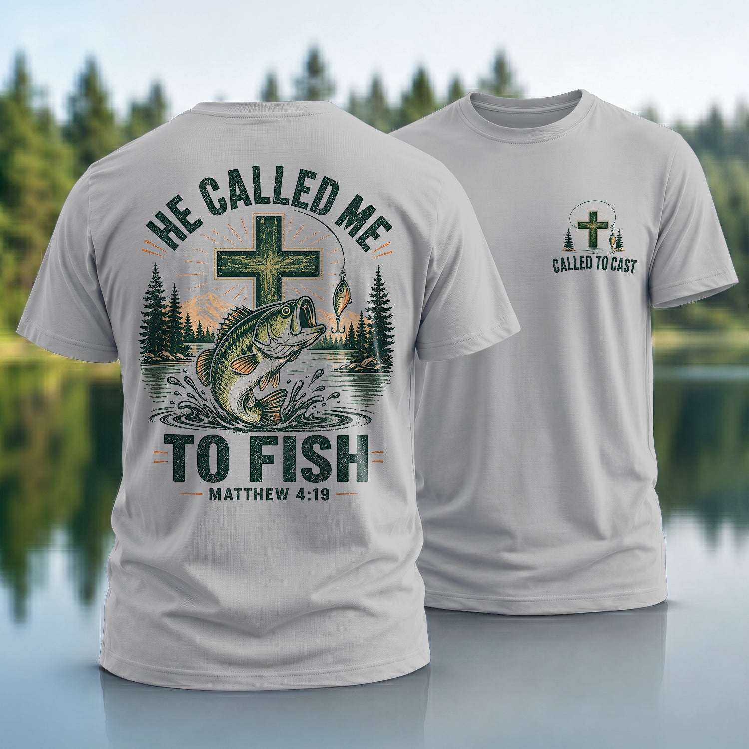 He Called Me To Fish T-shirt