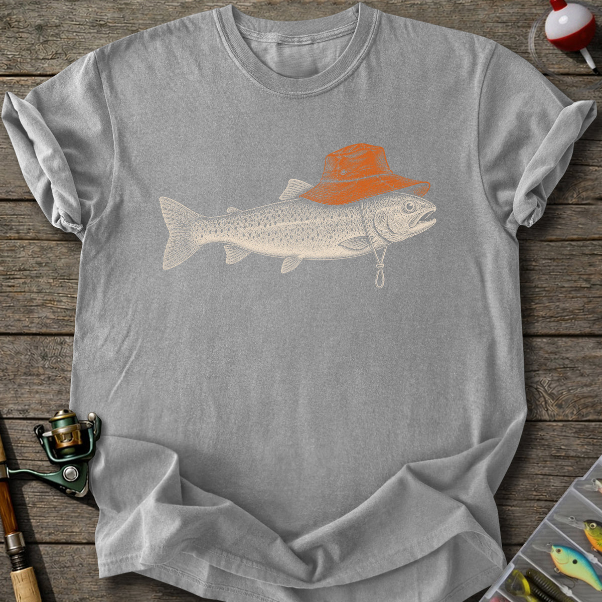 Hat On Trout T-Shirt
